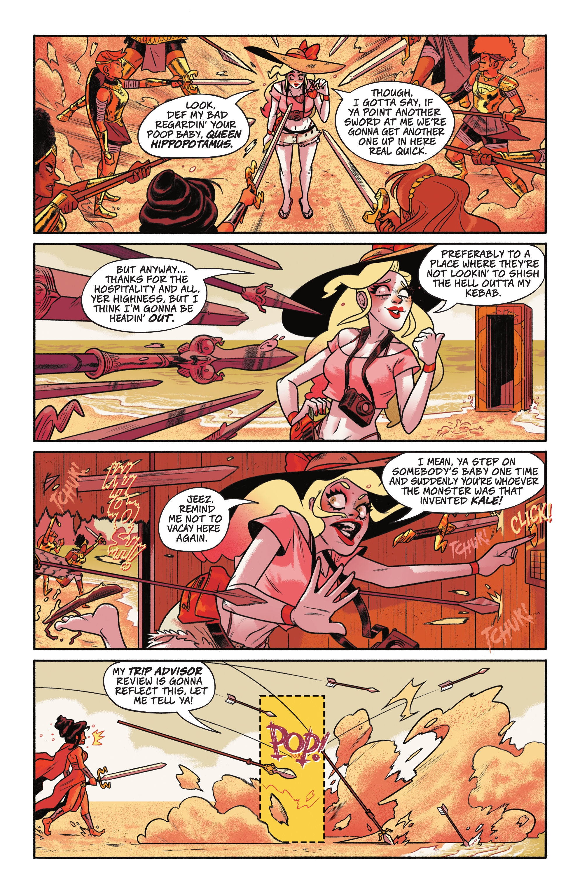 Read online Multiversity: Harley Screws Up The DCU comic -  Issue #4 - 5