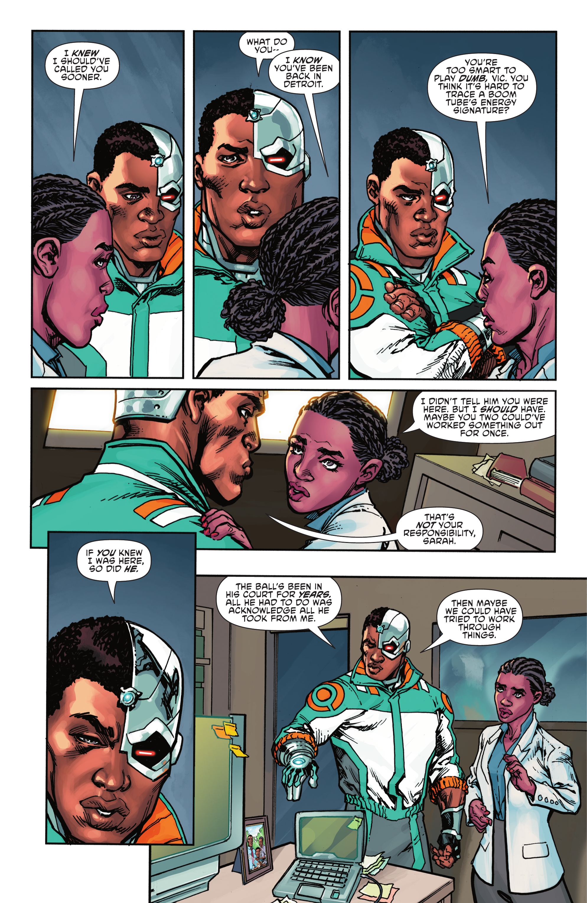 Read online Cyborg (2023) comic -  Issue #1 - 9