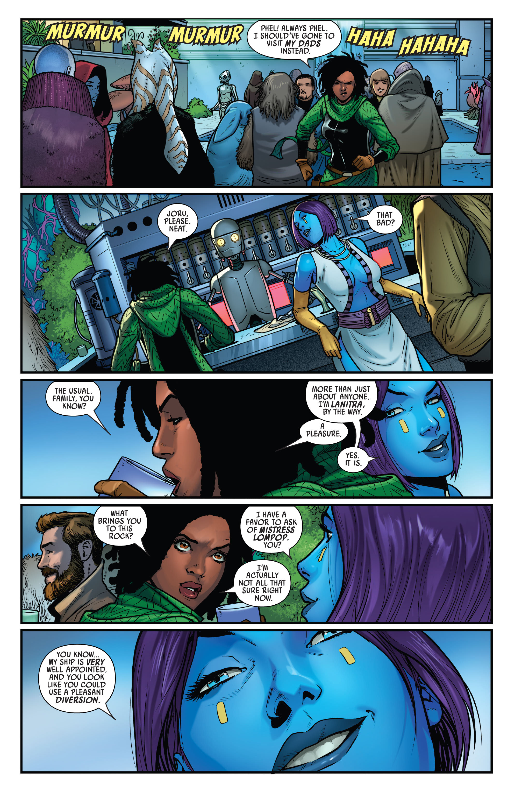 Read online Star Wars: Sana Starros comic -  Issue #3 - 4