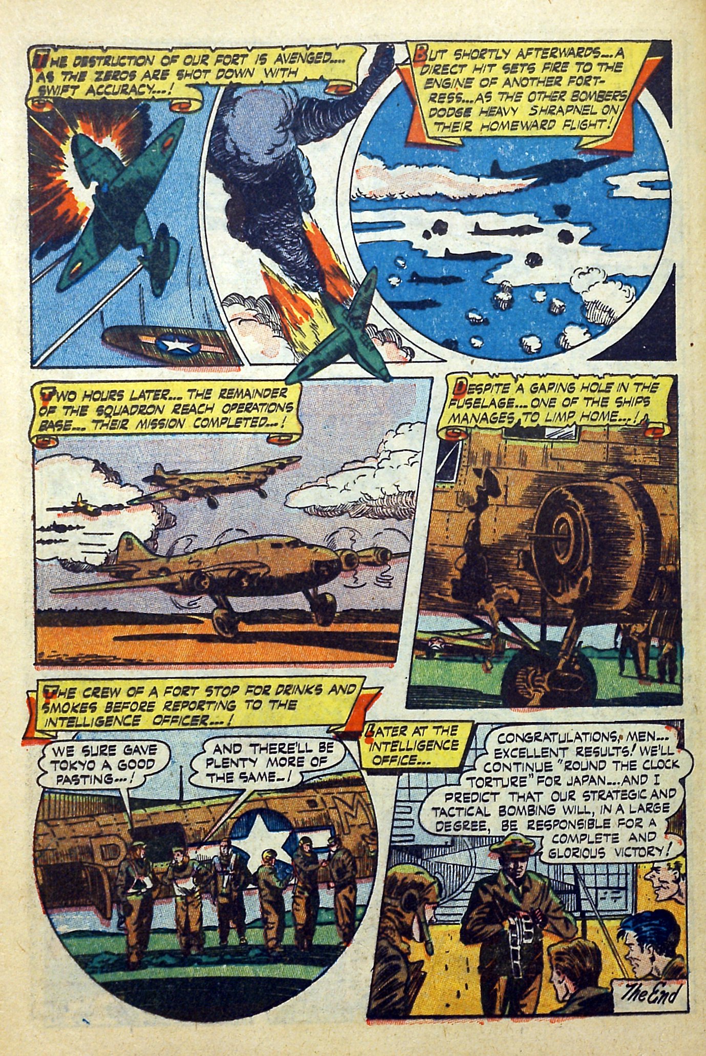 Read online Captain Flight Comics comic -  Issue #9 - 35