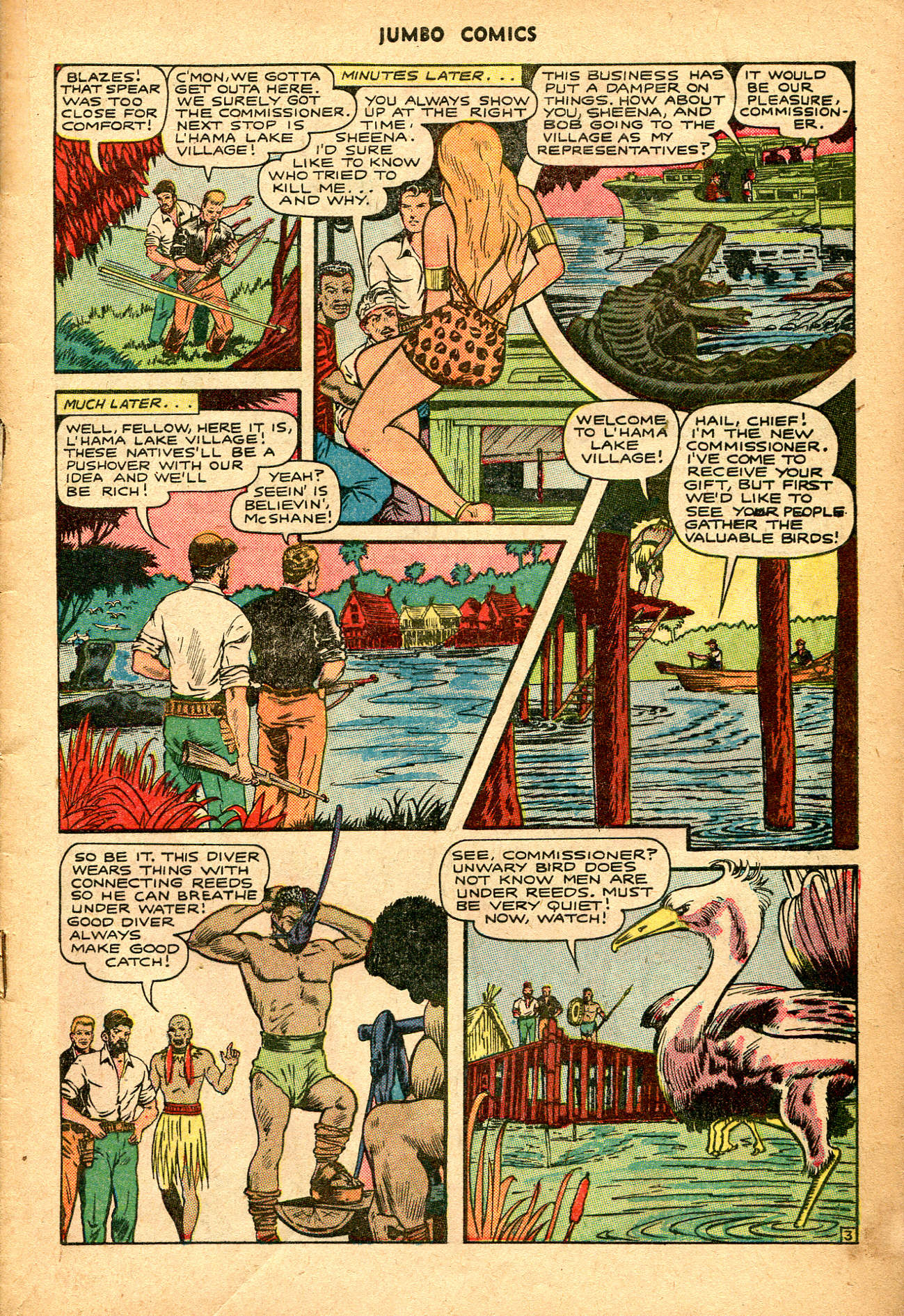 Read online Jumbo Comics comic -  Issue #85 - 7
