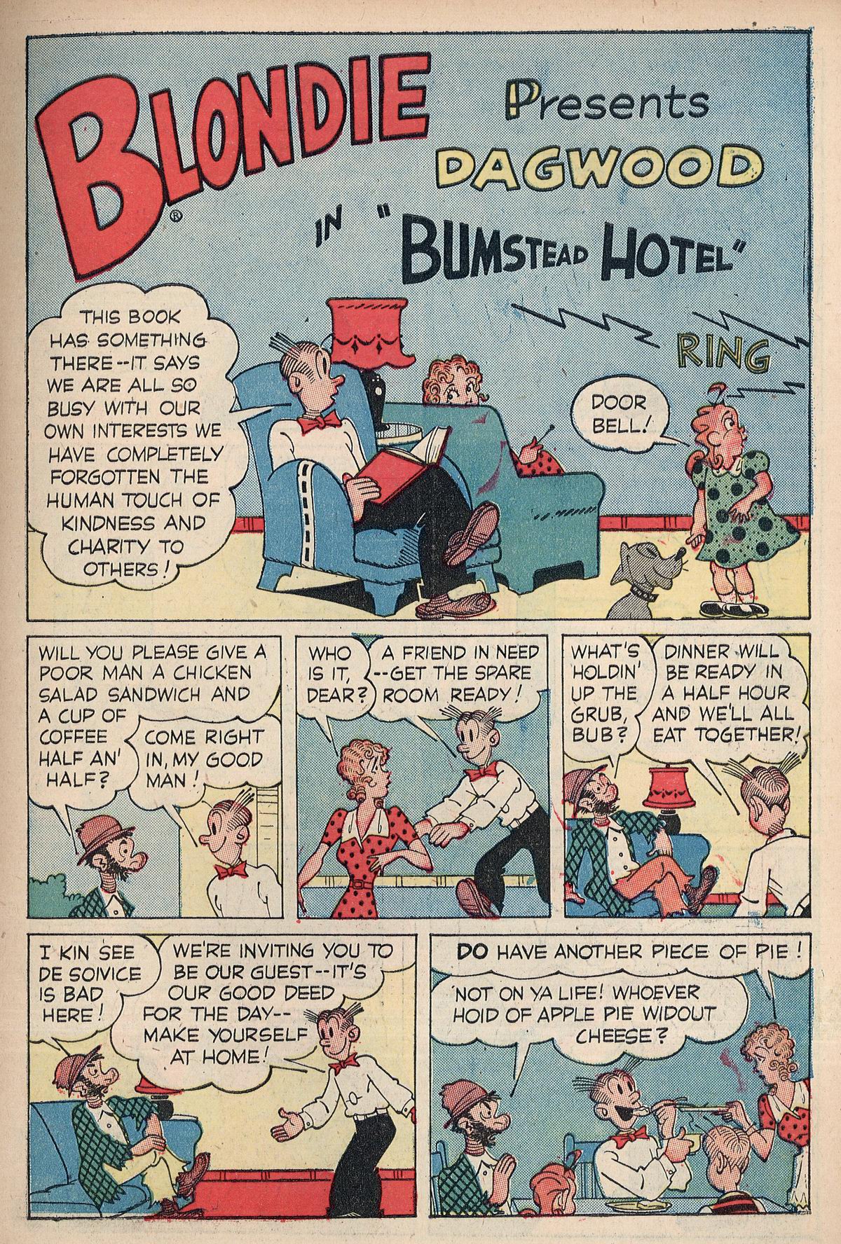 Read online Blondie Comics (1947) comic -  Issue #10 - 3