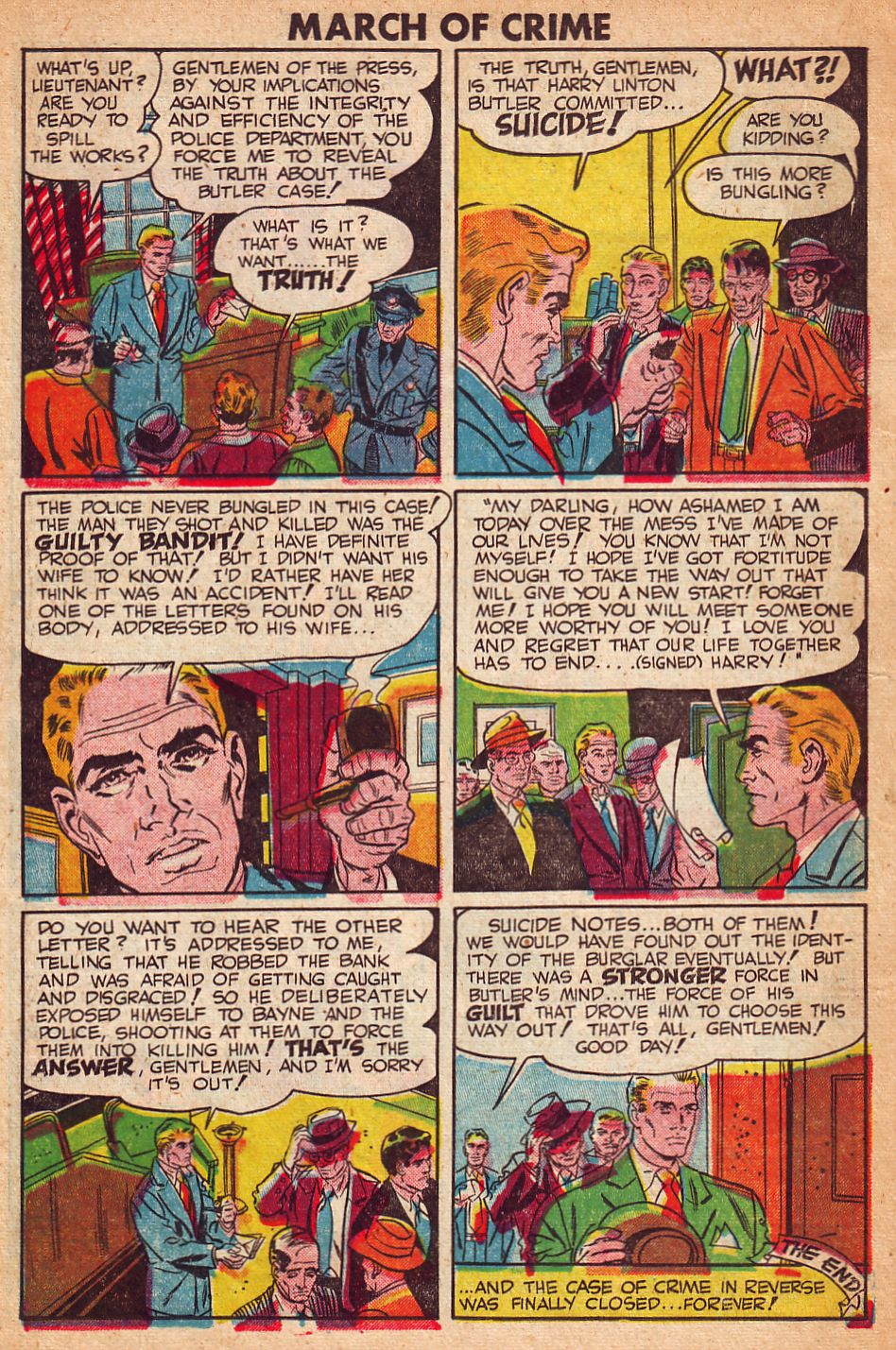 Read online March of Crime comic -  Issue #2 - 18