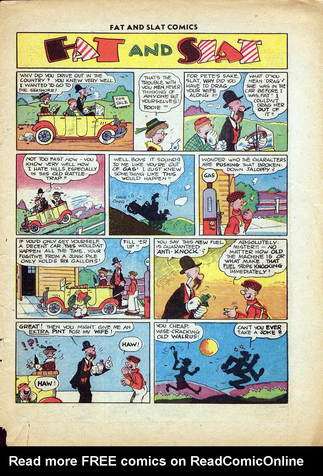 Read online Fat and Slat comic -  Issue #3 - 3