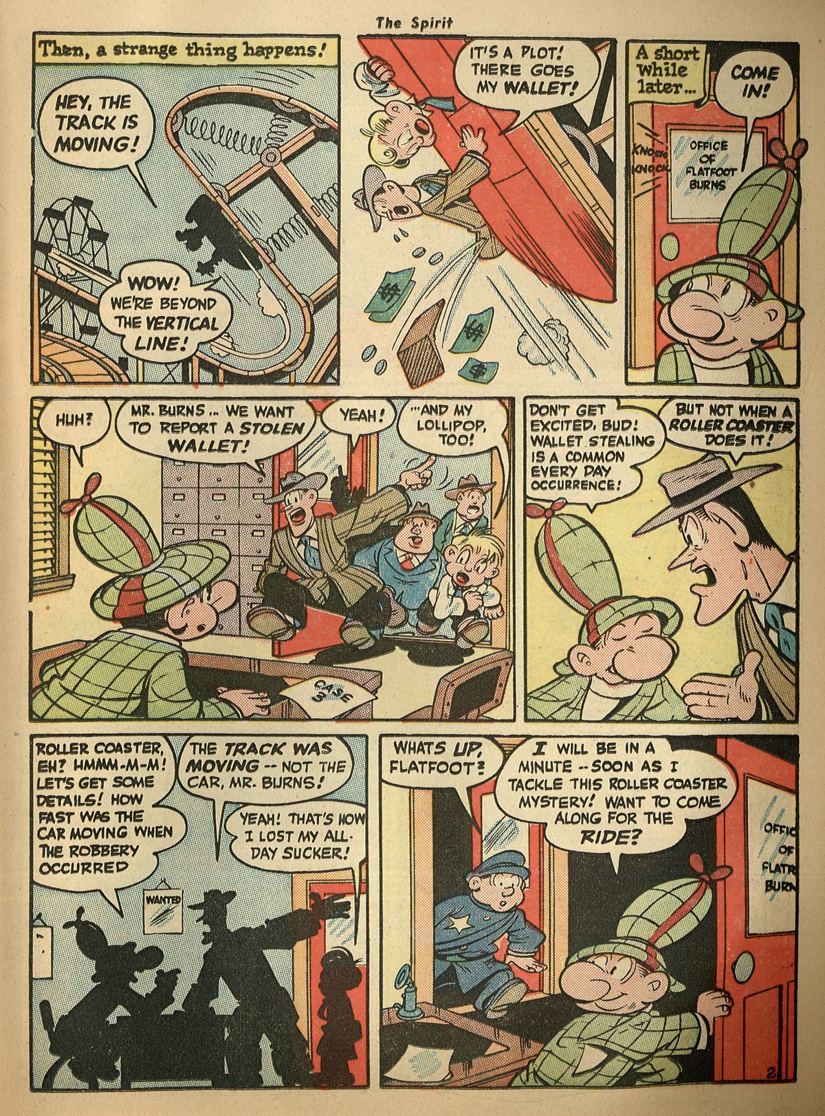 Read online The Spirit (1944) comic -  Issue #4 - 35