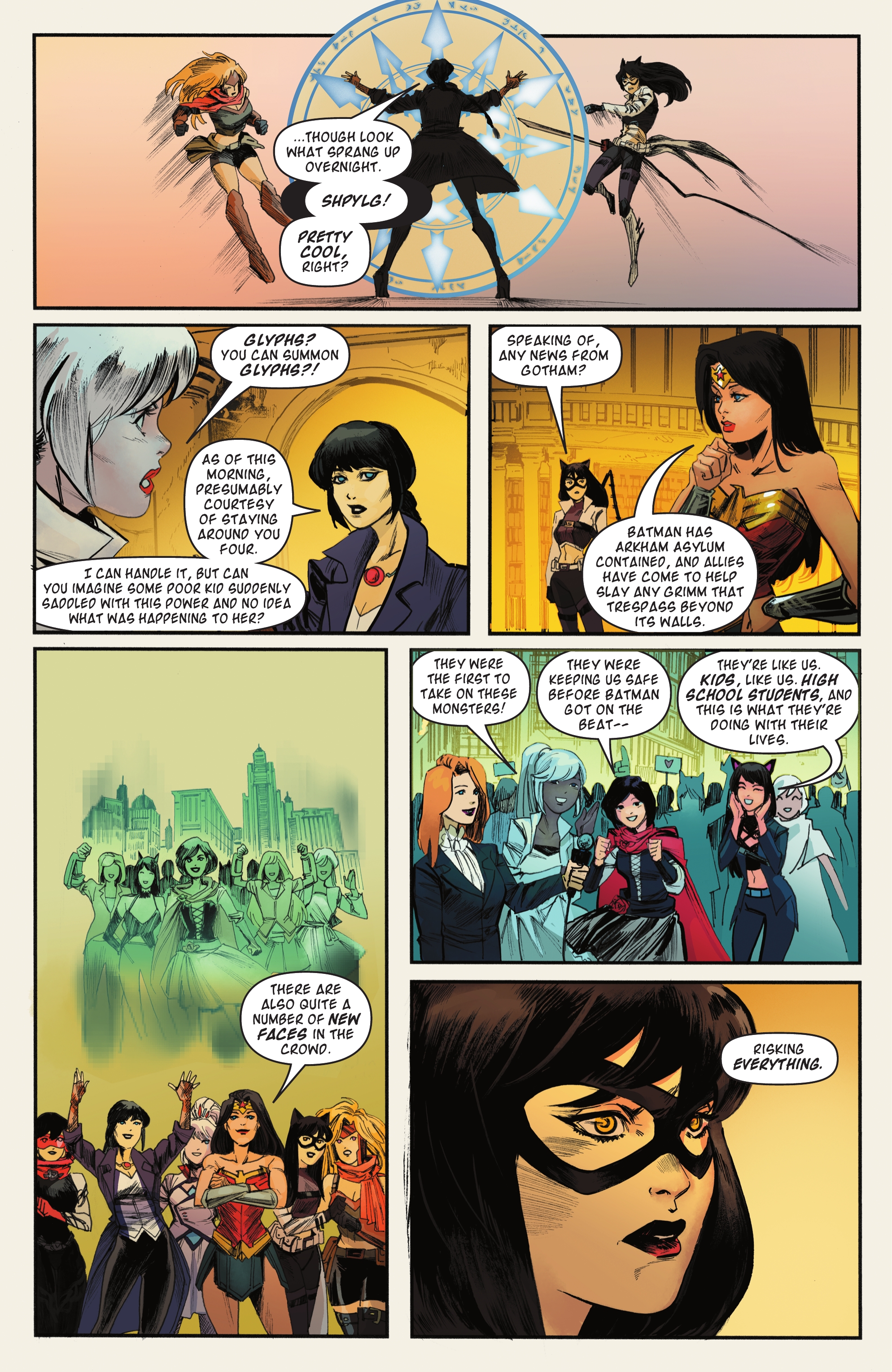 Read online DC/RWBY comic -  Issue #3 - 14