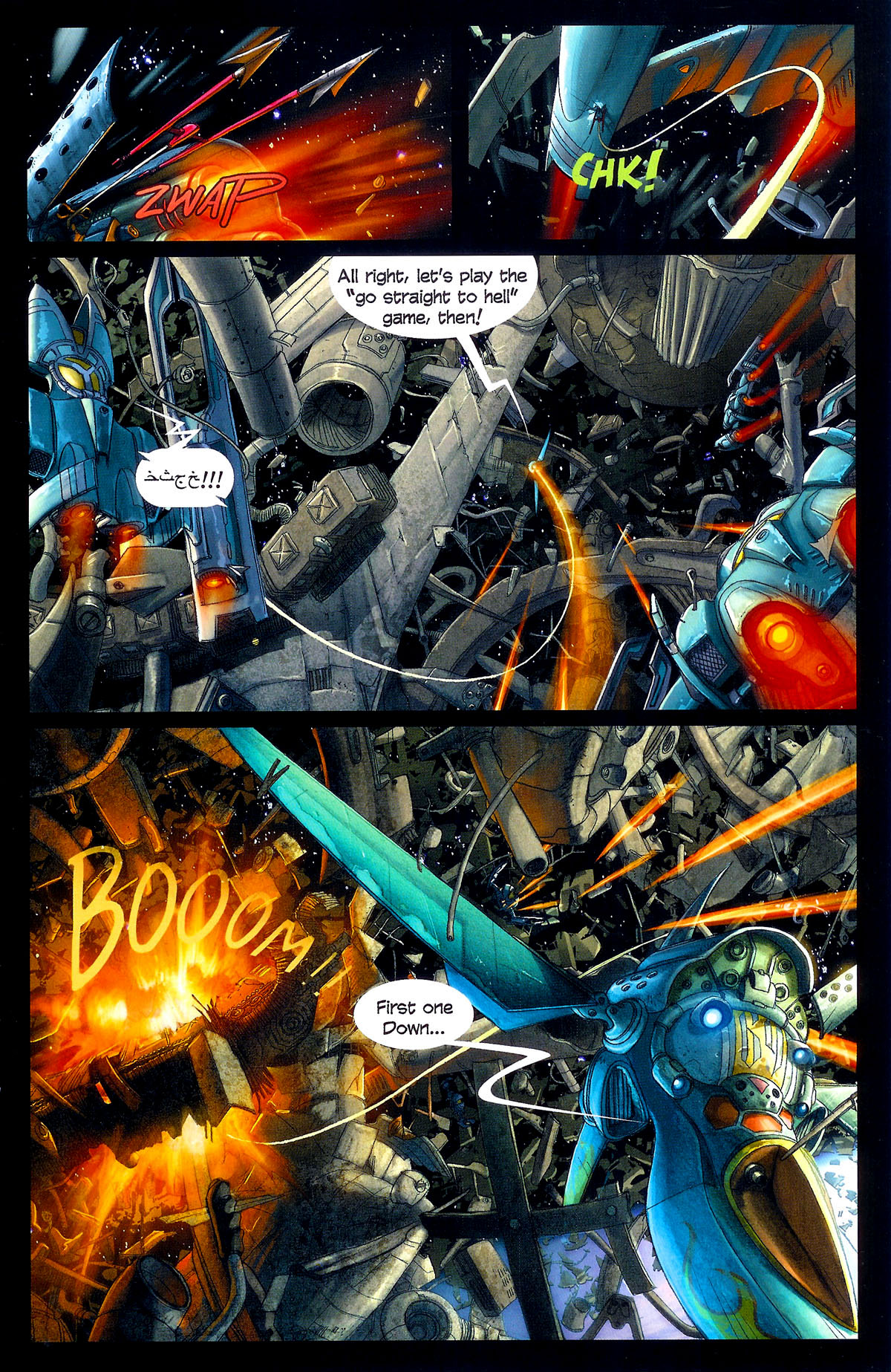 Read online El Arsenal: Unknown Enemy comic -  Issue #1 - 9