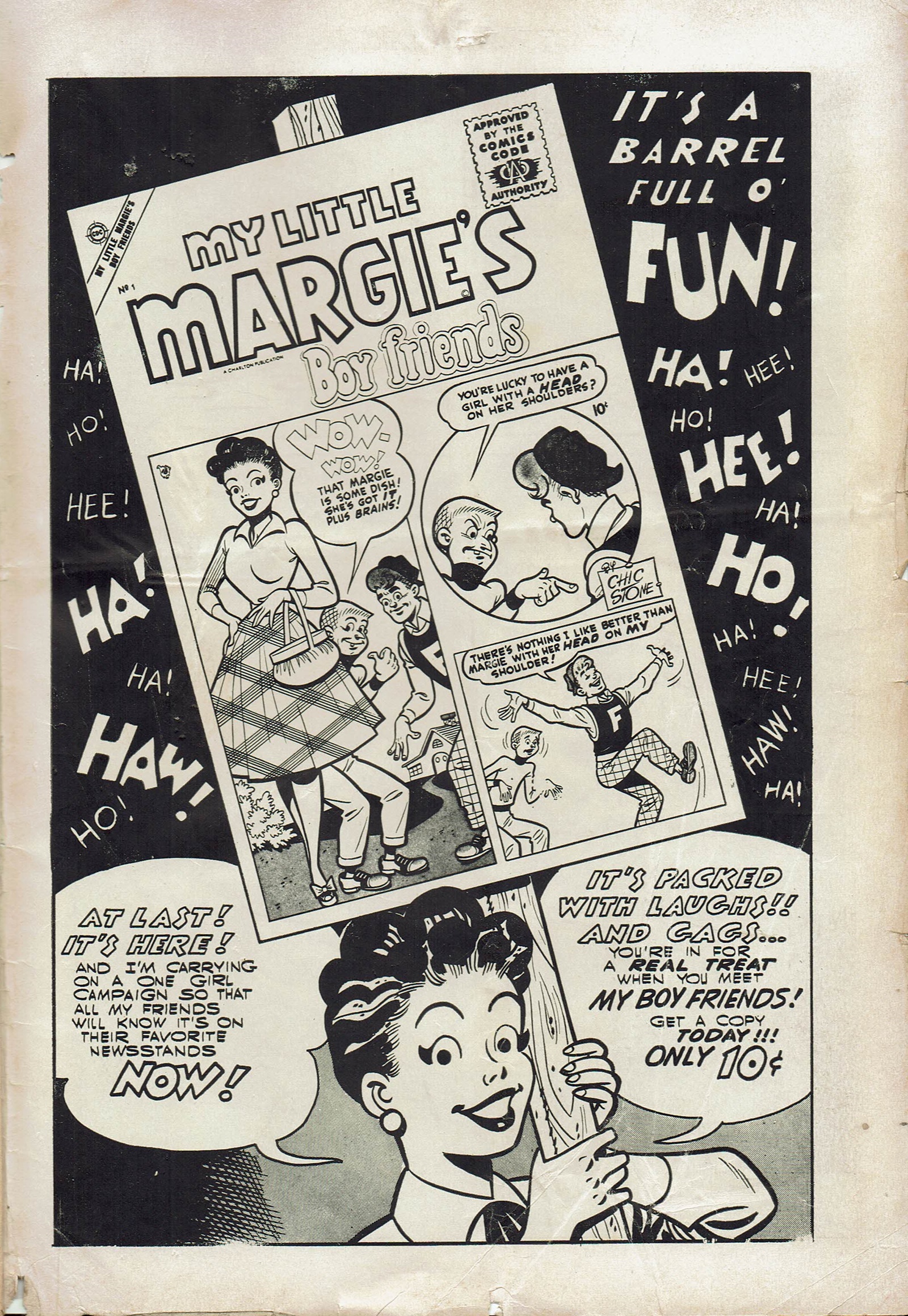 Read online My Little Margie (1954) comic -  Issue #9 - 35