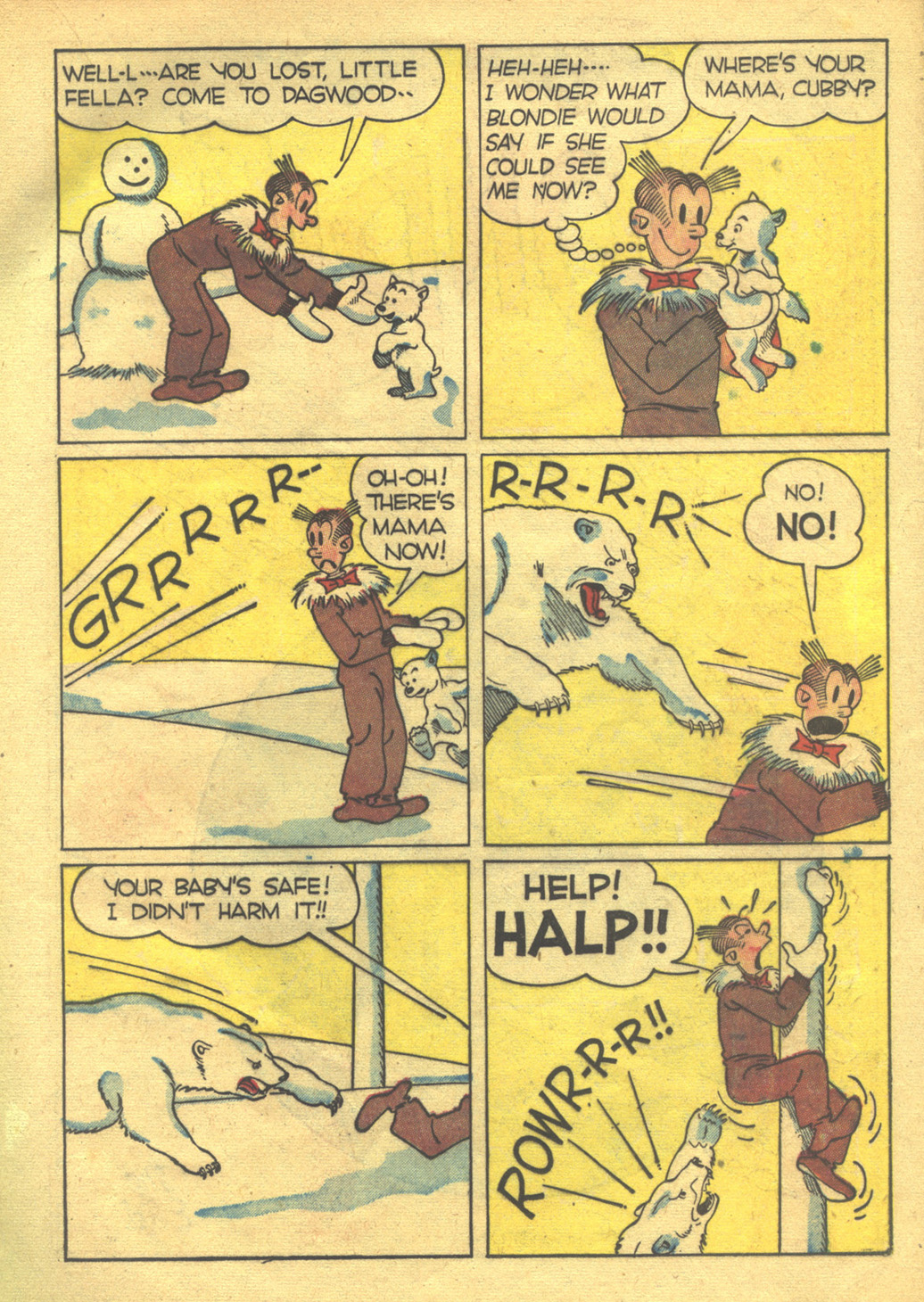 Read online Blondie Comics (1947) comic -  Issue #4 - 17