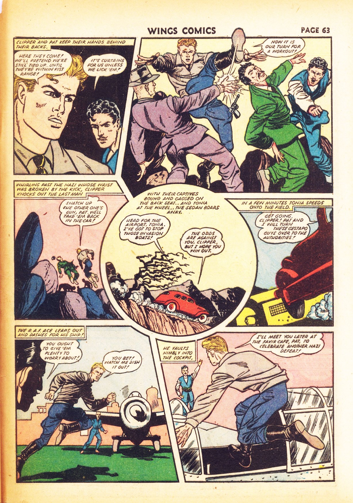 Read online Wings Comics comic -  Issue #24 - 65
