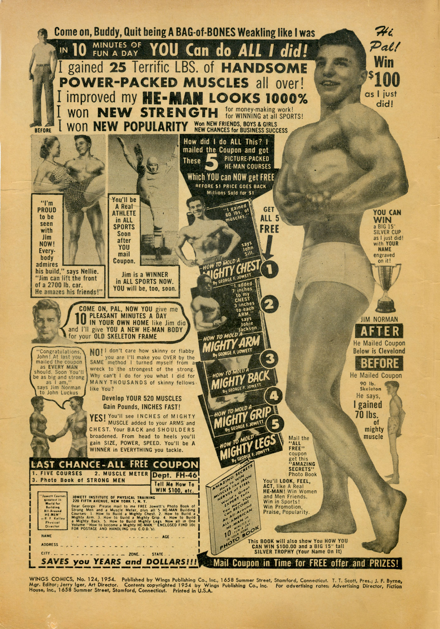 Read online Wings Comics comic -  Issue #124 - 2