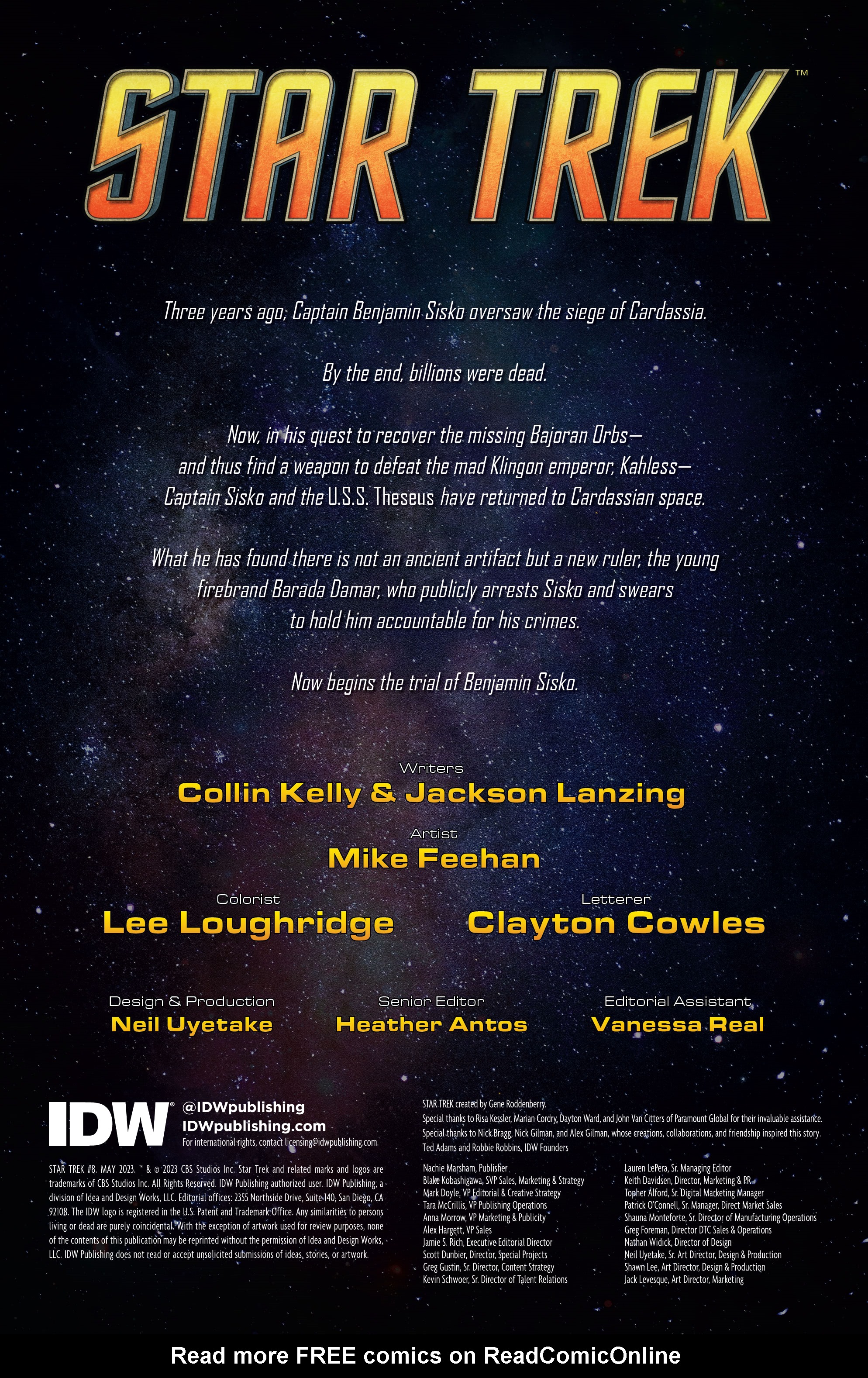 Read online Star Trek (2022) comic -  Issue #8 - 2