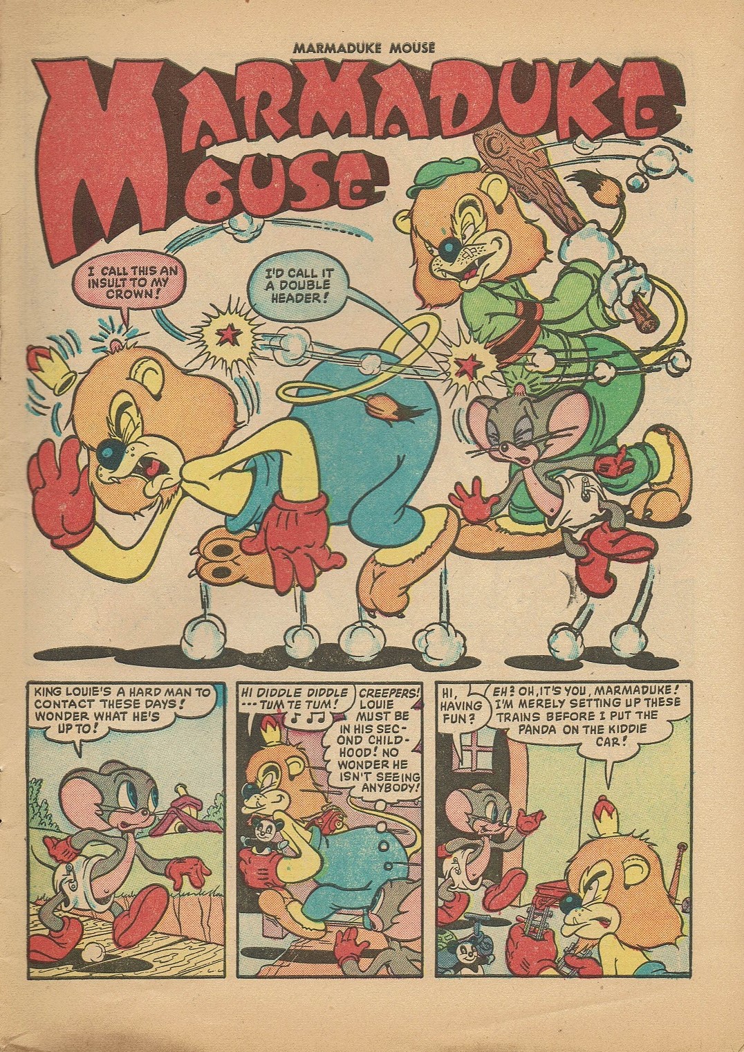 Read online Marmaduke Mouse comic -  Issue #16 - 3