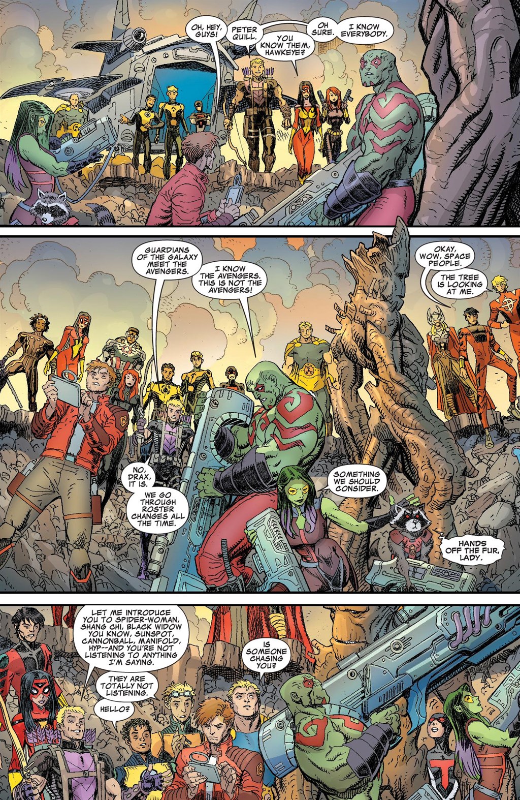Read online Marvel-Verse: Guardians of the Galaxy comic -  Issue # TPB - 15