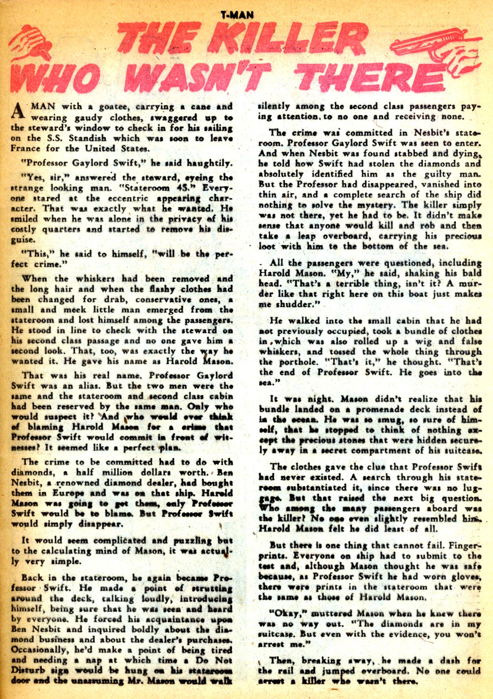 Read online T-Man: World Wide Trouble Shooter comic -  Issue #14 - 25