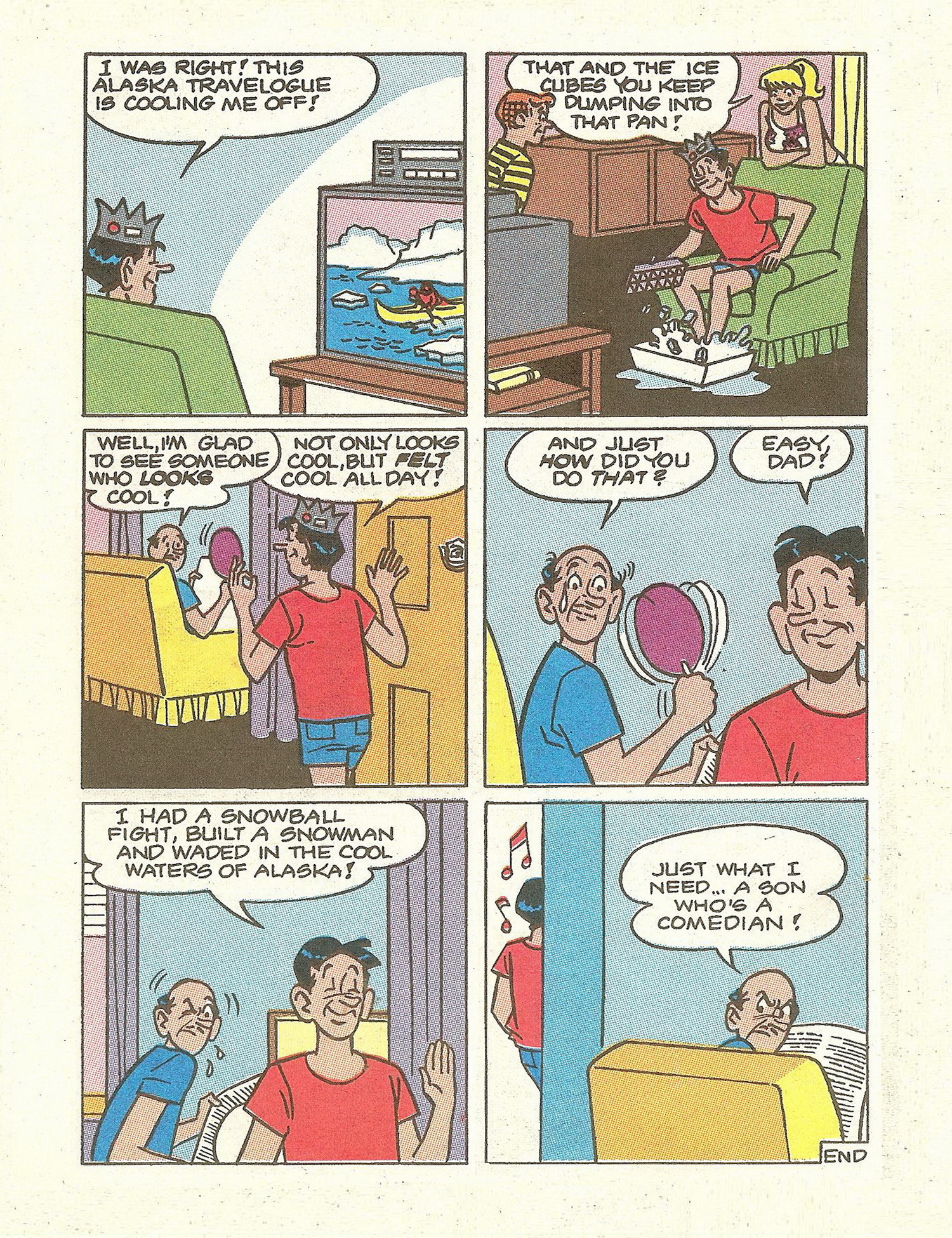 Read online Jughead Jones Comics Digest comic -  Issue #77 - 88
