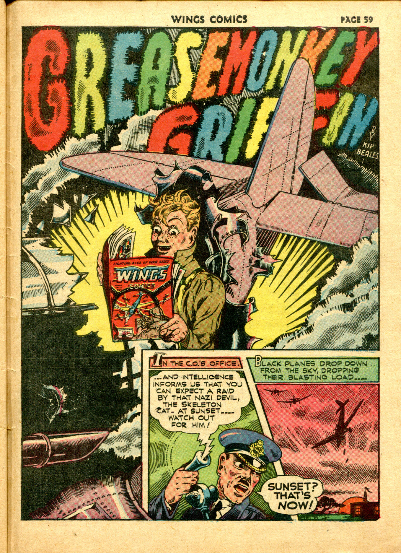 Read online Wings Comics comic -  Issue #19 - 62