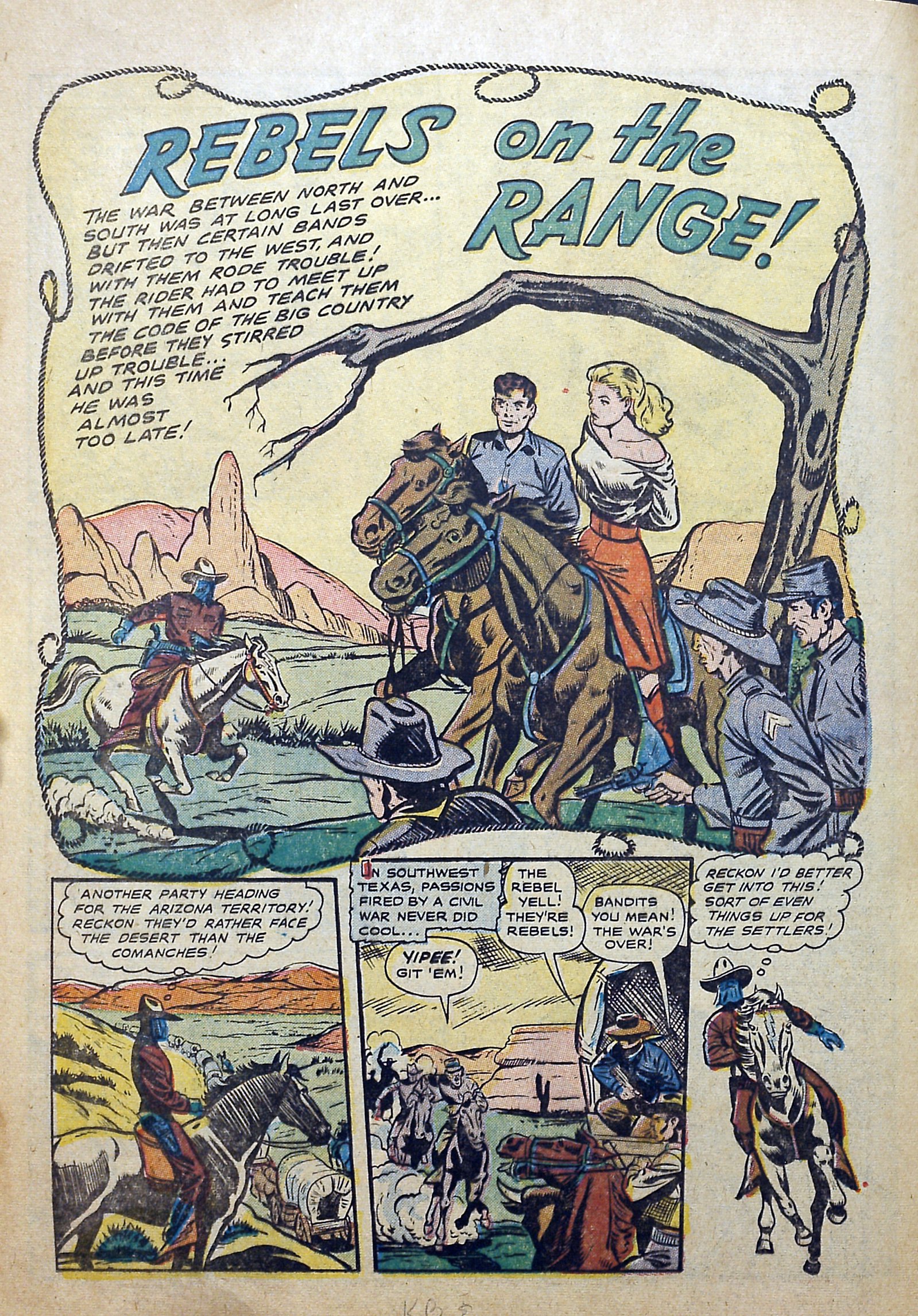Read online Gunsmoke Trail comic -  Issue #1 - 24