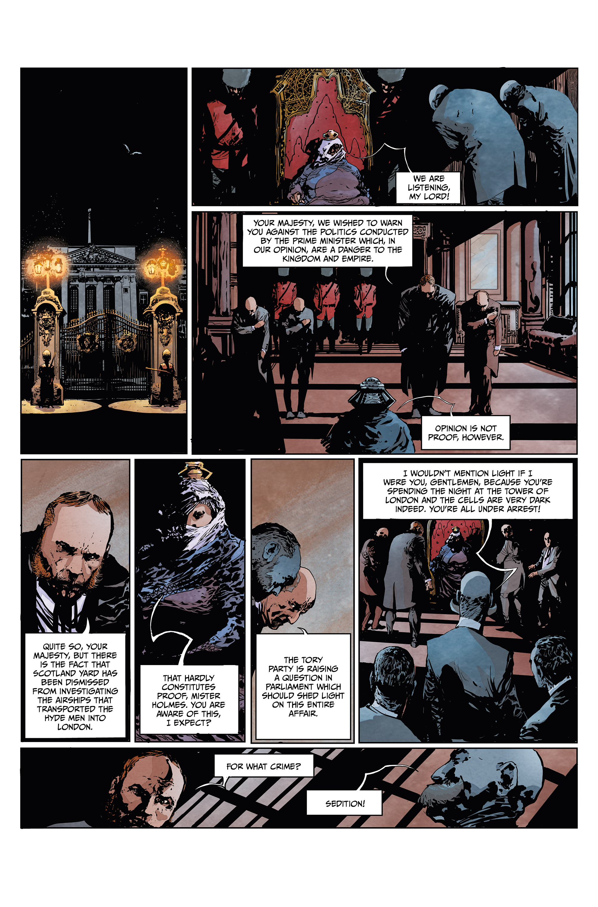 Read online M.O.R.I.A.R.T.Y : The Clockwork Empire comic -  Issue #4 - 13