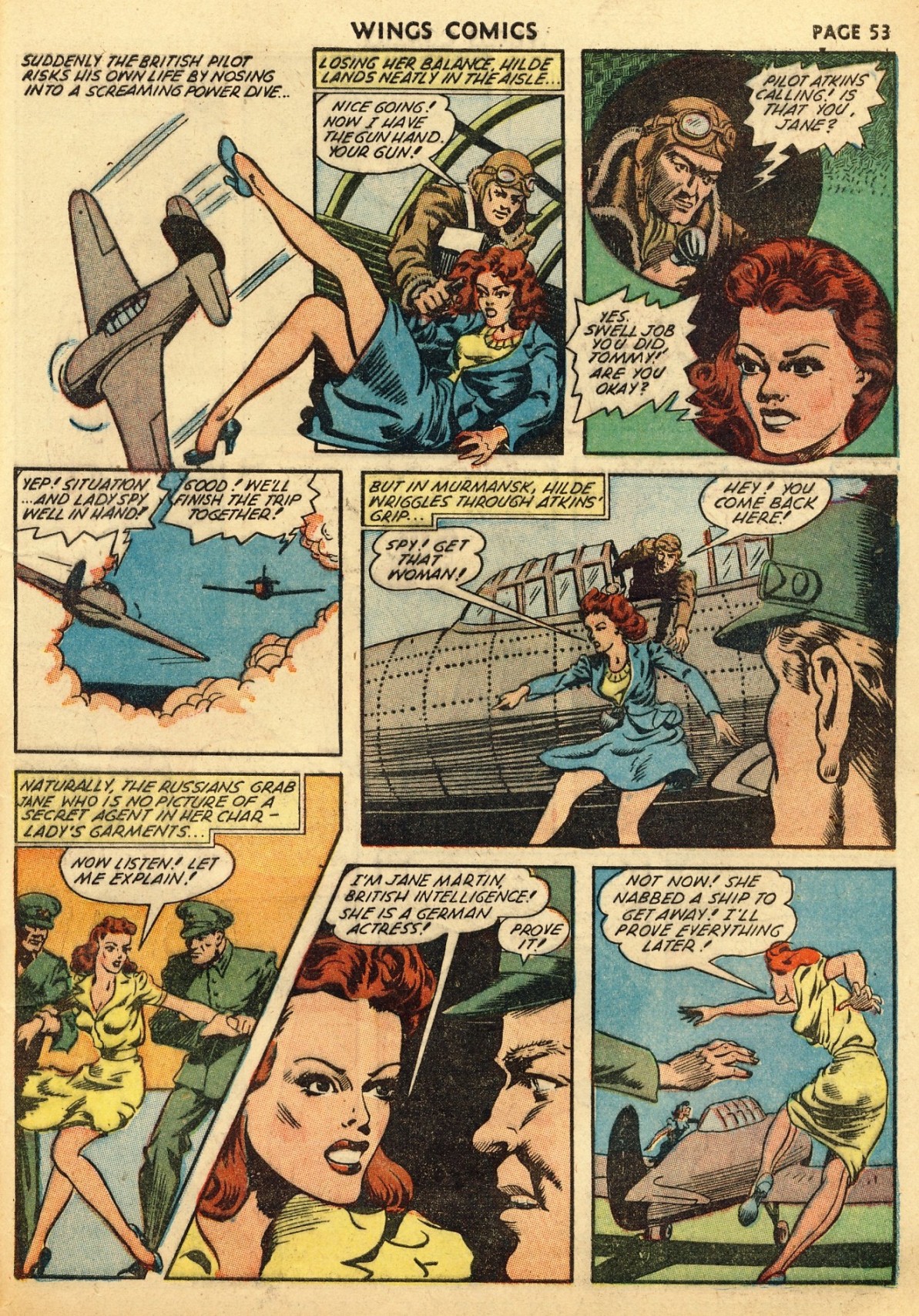 Read online Wings Comics comic -  Issue #29 - 55