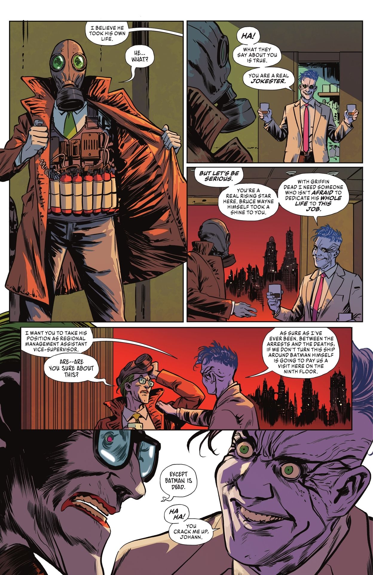 Read online Knight Terrors Collection comic -  Issue # The Joker - 22