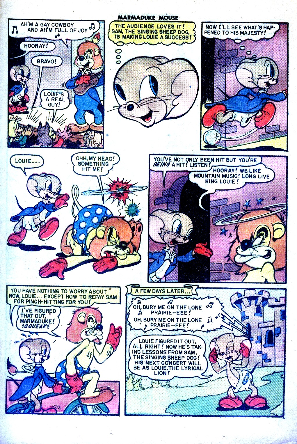 Read online Marmaduke Mouse comic -  Issue #26 - 21