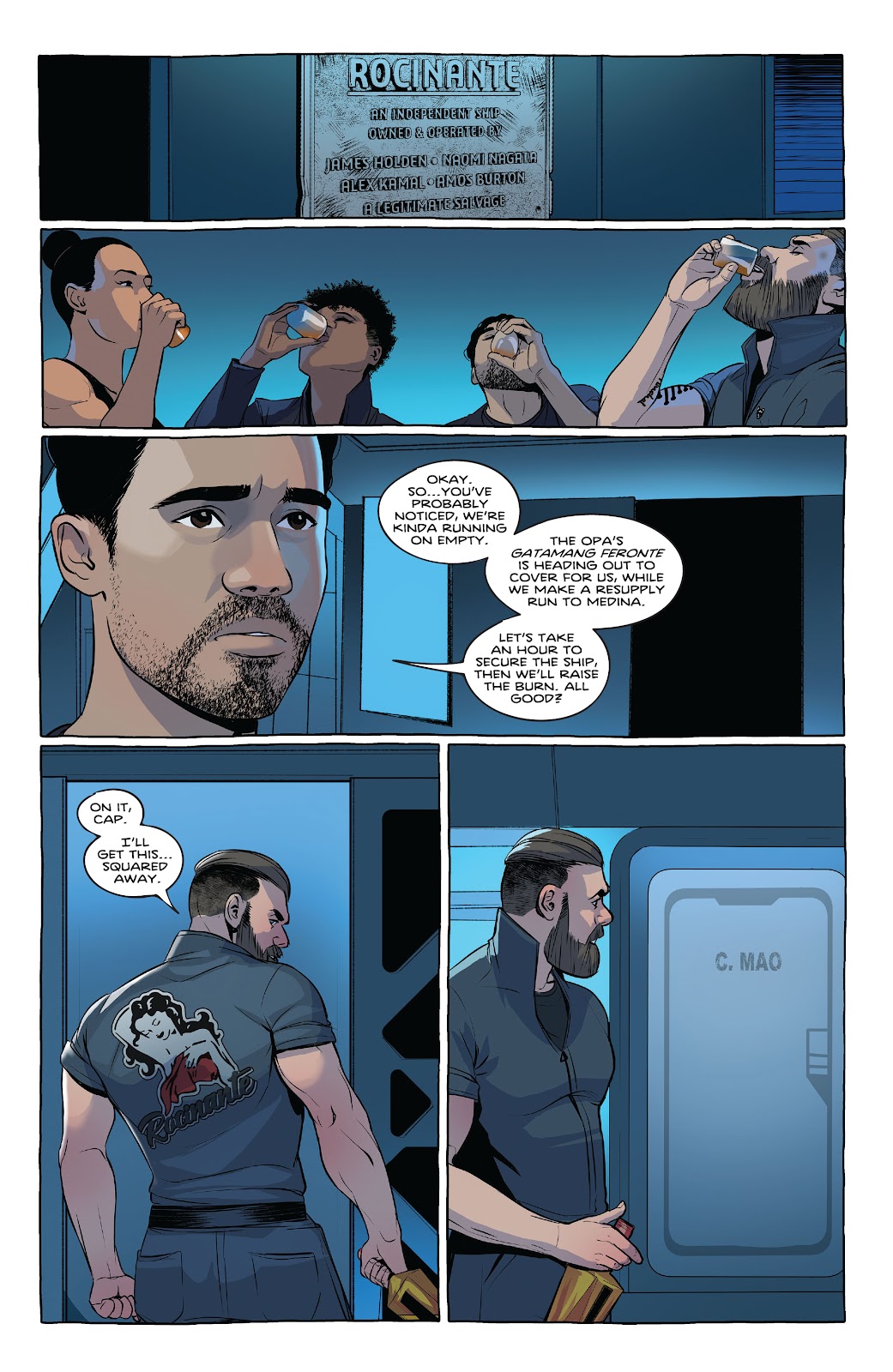 The Expanse: Dragon Tooth issue 1 - Page 15