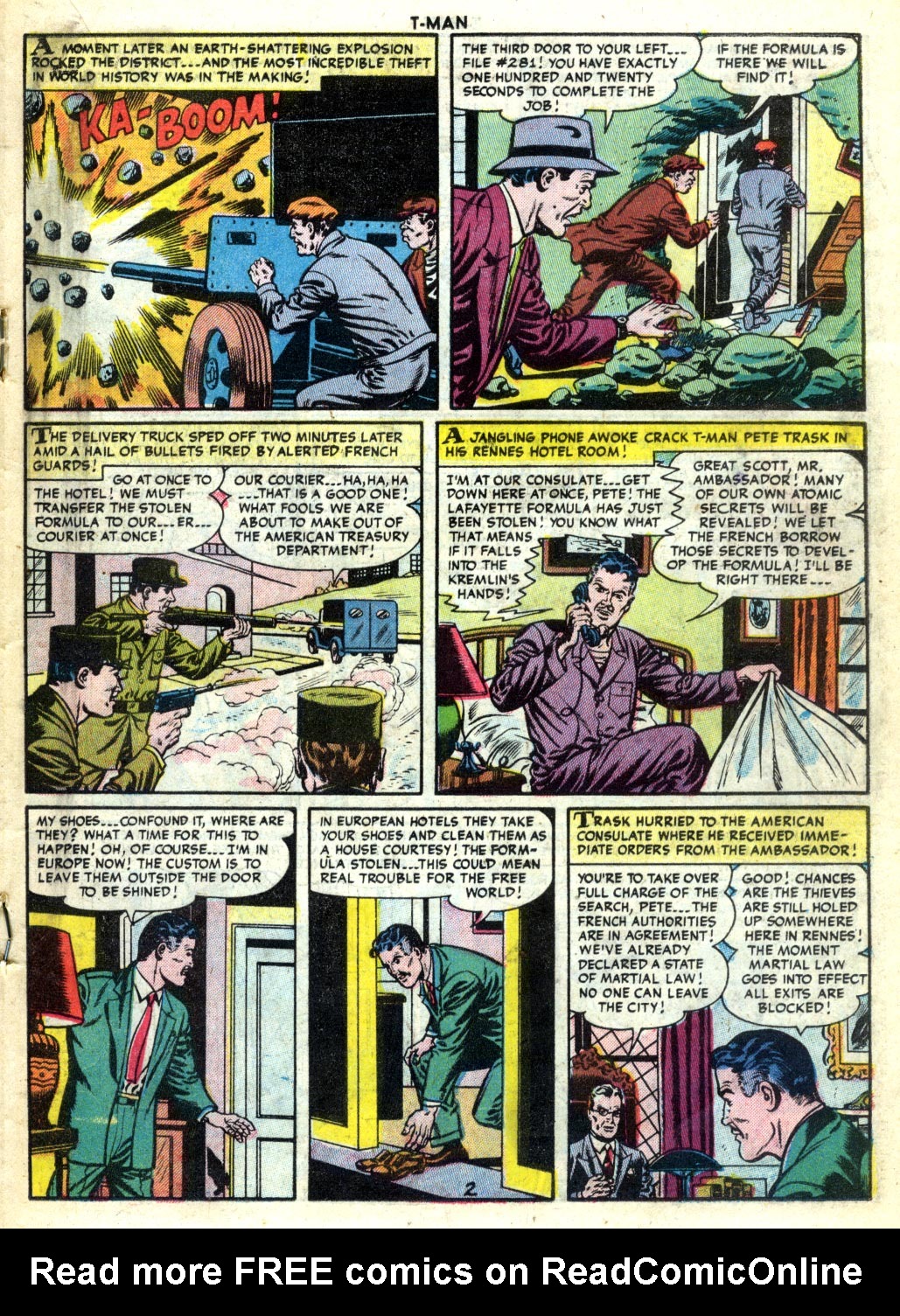 Read online T-Man: World Wide Trouble Shooter comic -  Issue #24 - 19