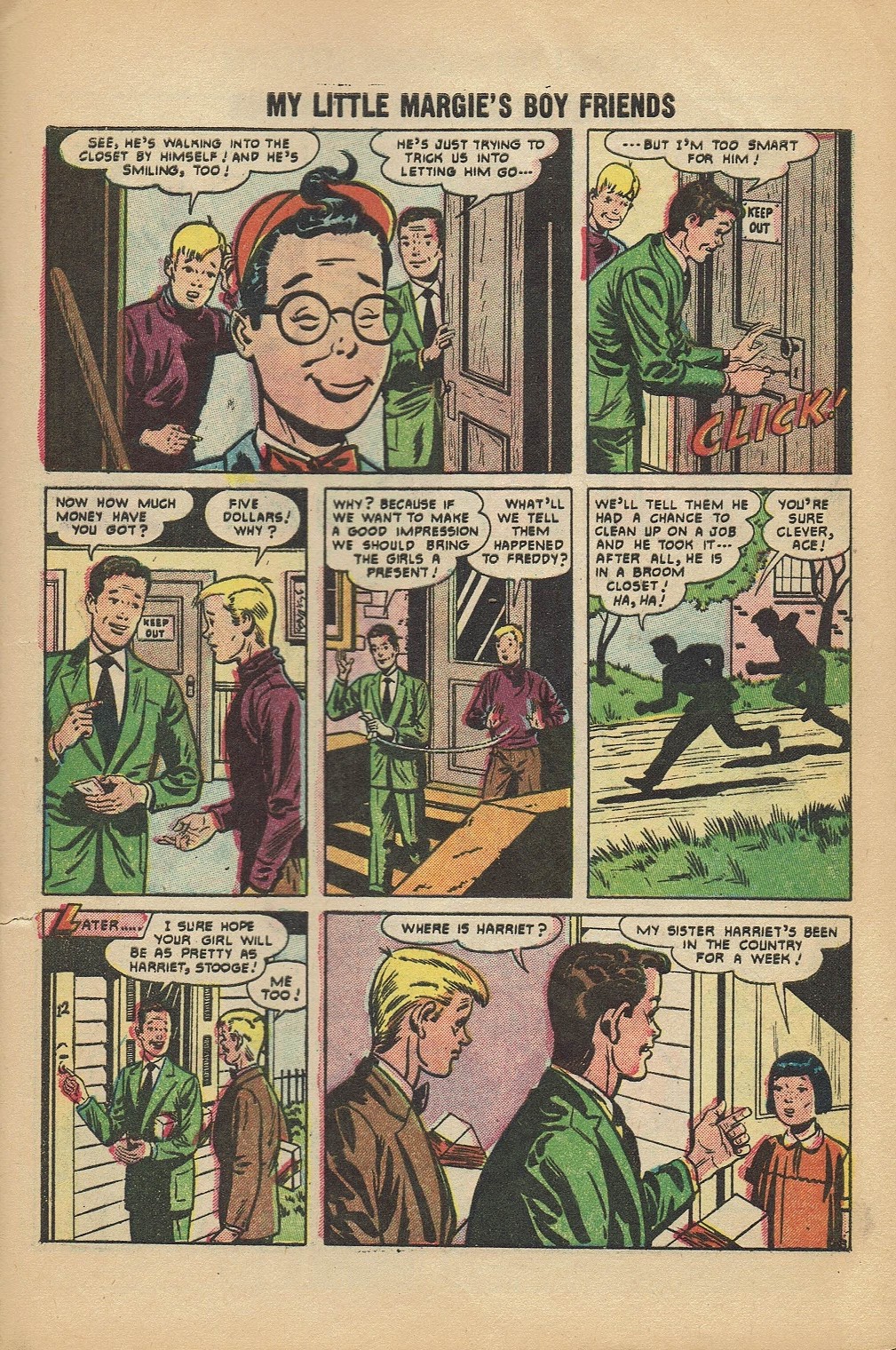 Read online My Little Margie's Boy Friends comic -  Issue #2 - 29