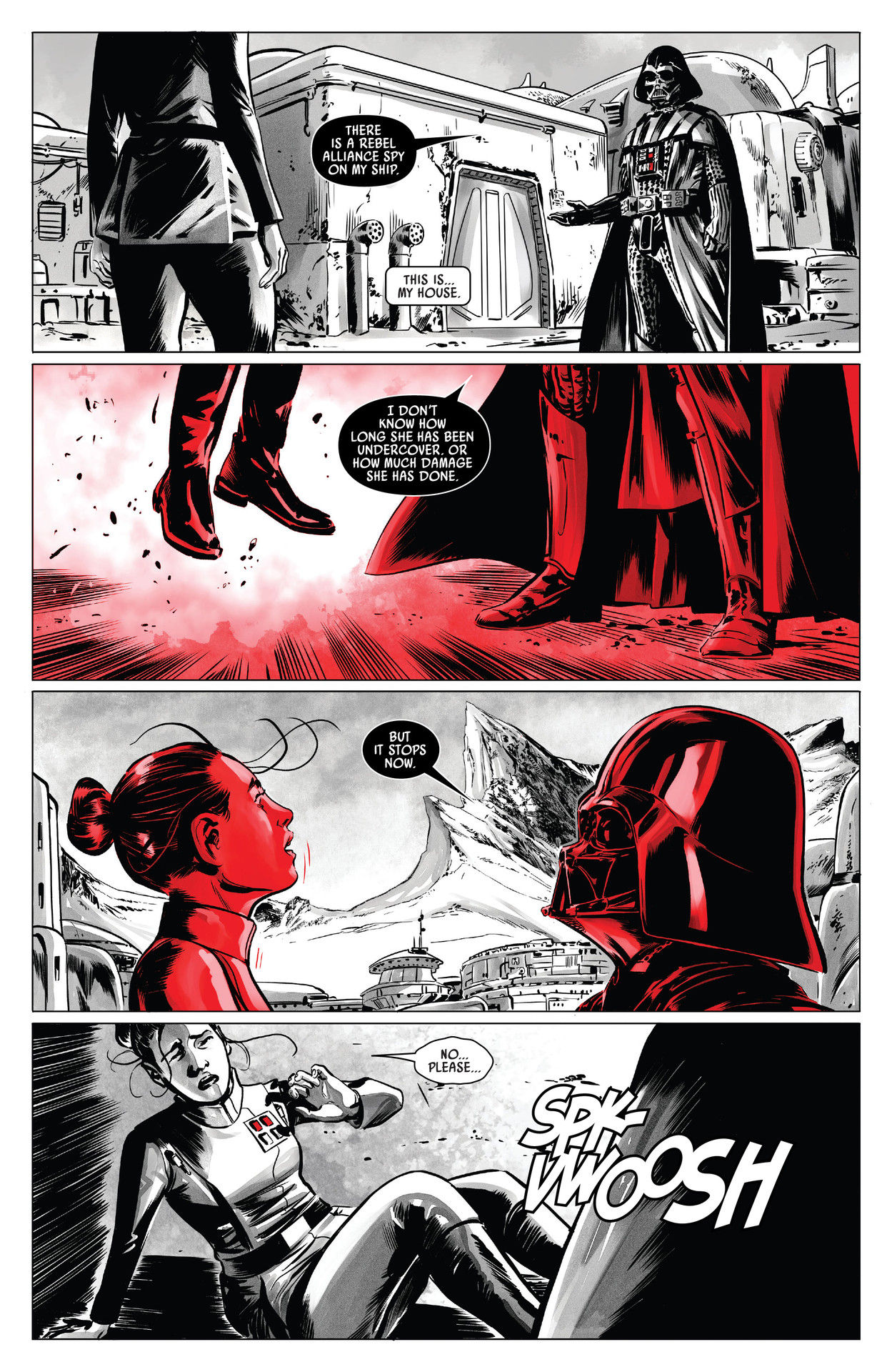 Read online Star Wars: Darth Vader - Black, White & Red comic -  Issue #3 - 29