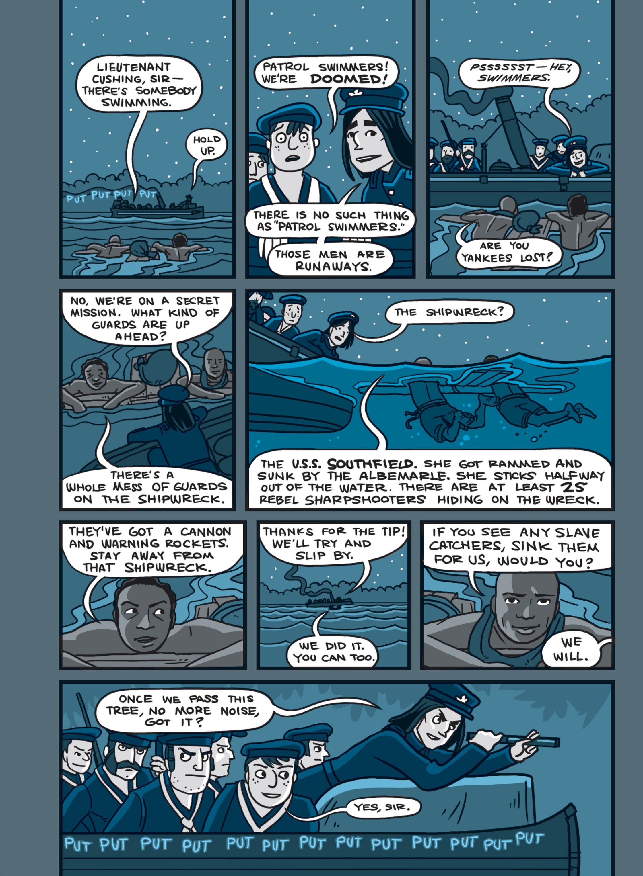 Read online Nathan Hale's Hazardous Tales comic -  Issue # TPB 2 - 107