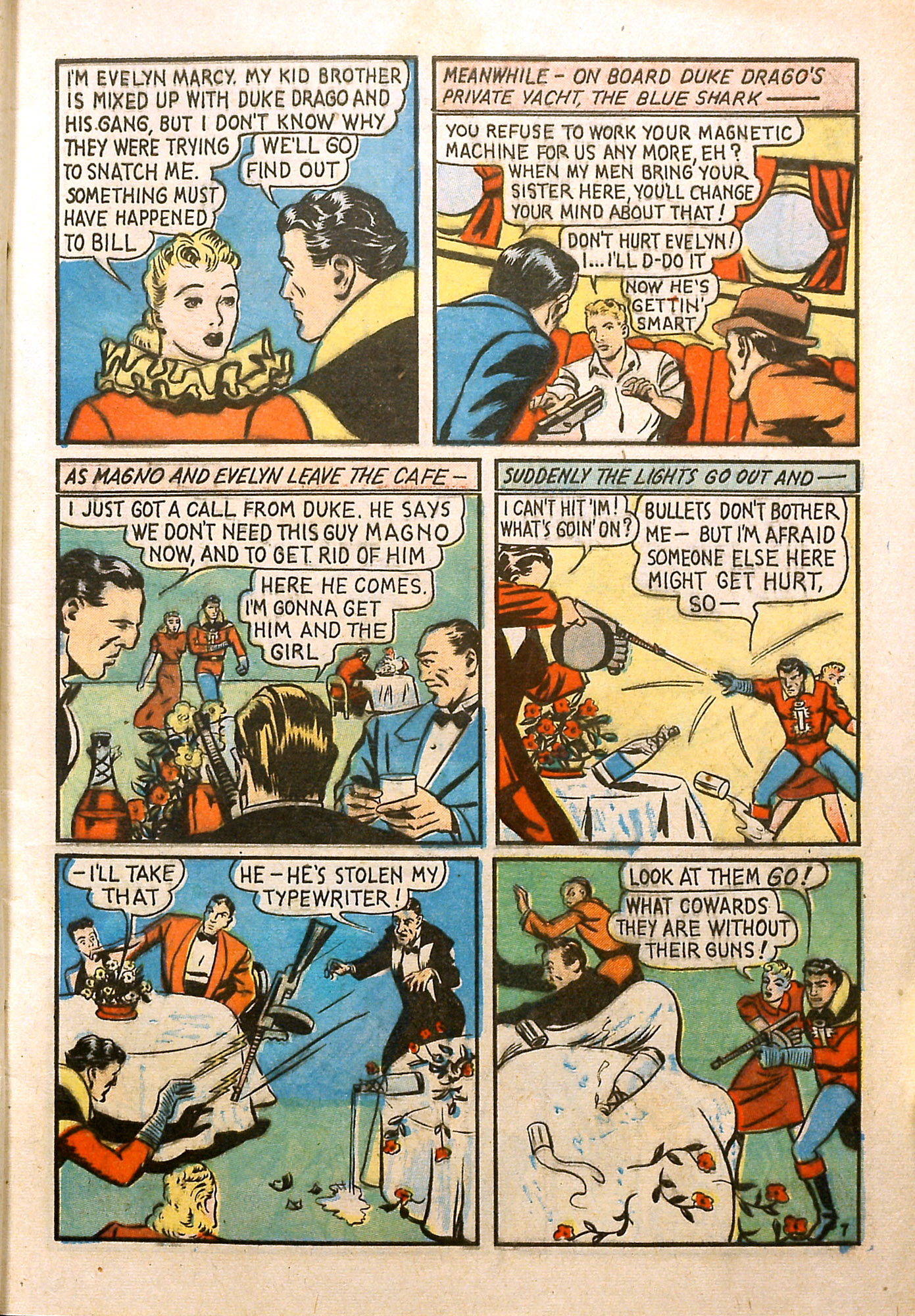 Read online Super-Mystery Comics comic -  Issue #3 - 8