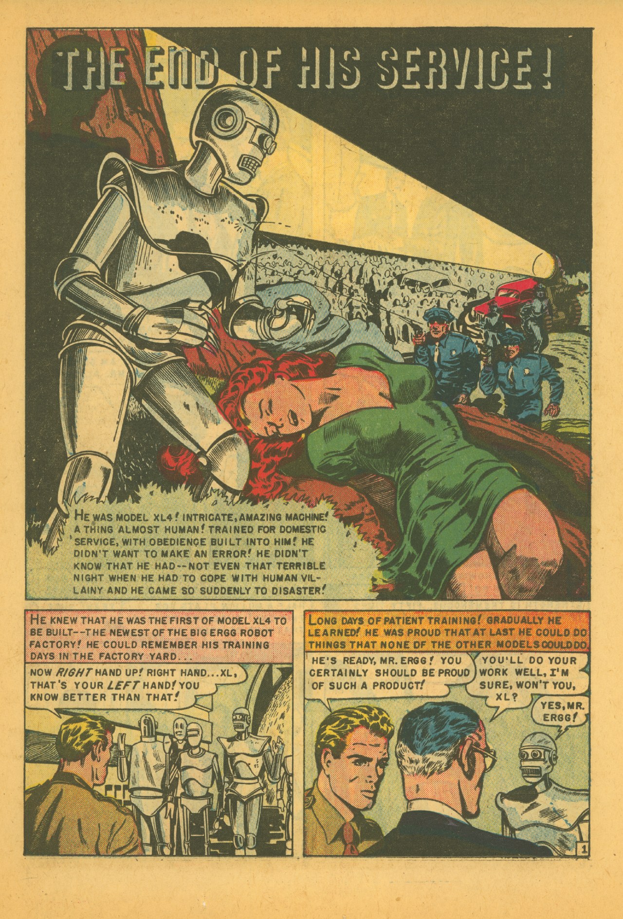 Read online Strange Worlds (1950) comic -  Issue #5 - 11