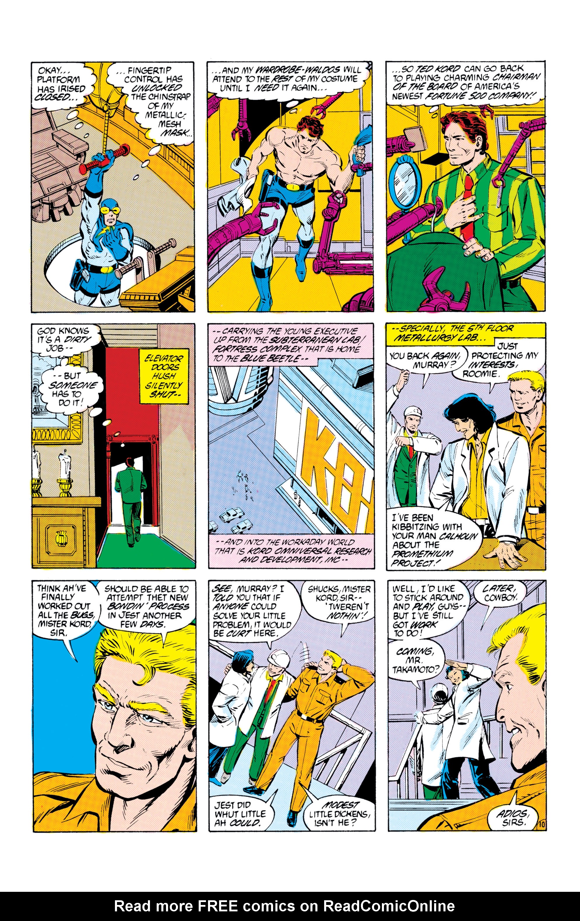 Read online Blue Beetle (1986) comic -  Issue #6 - 11