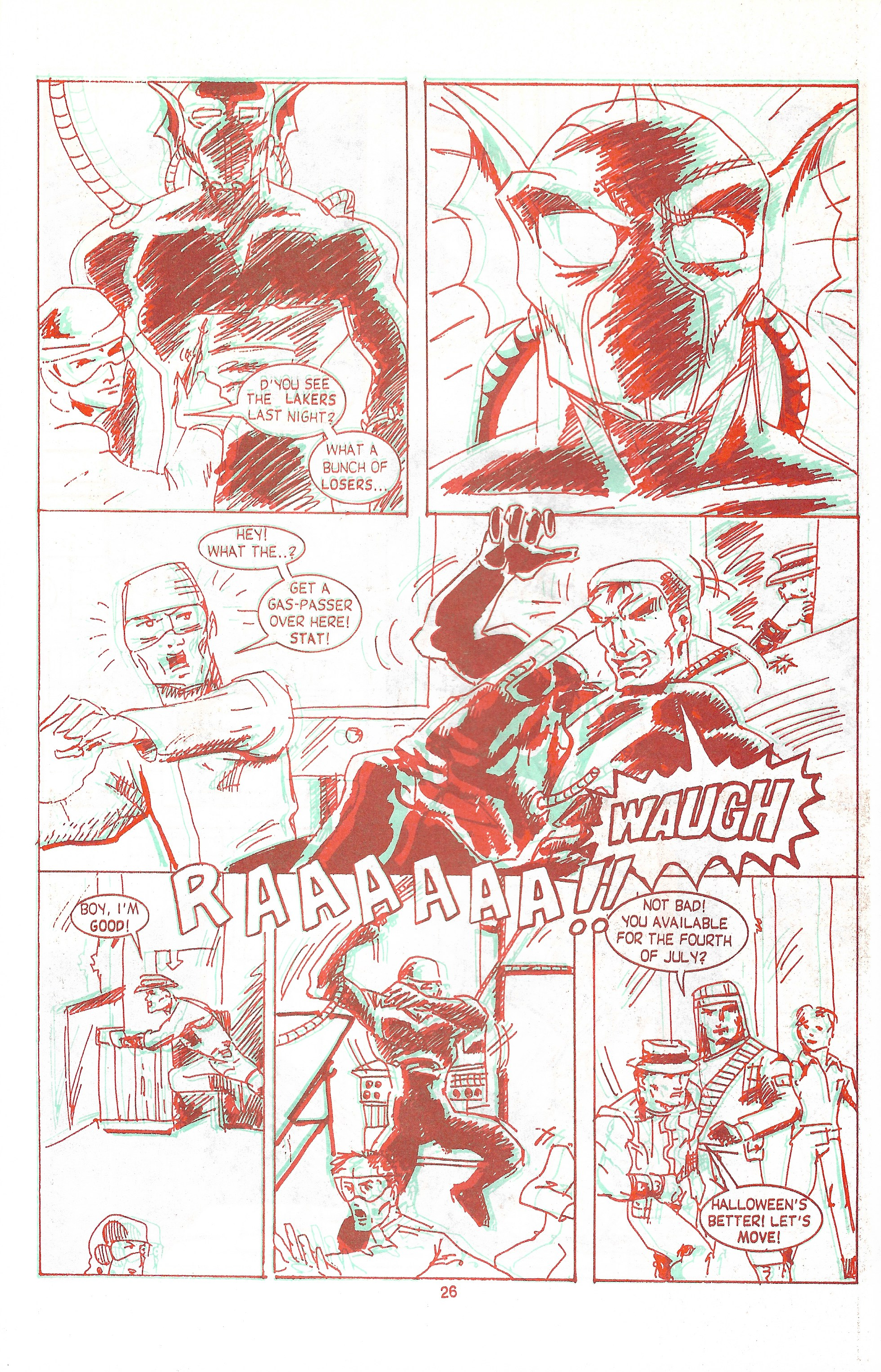 Read online Blackthorne 3-D Series comic -  Issue #26 - 28