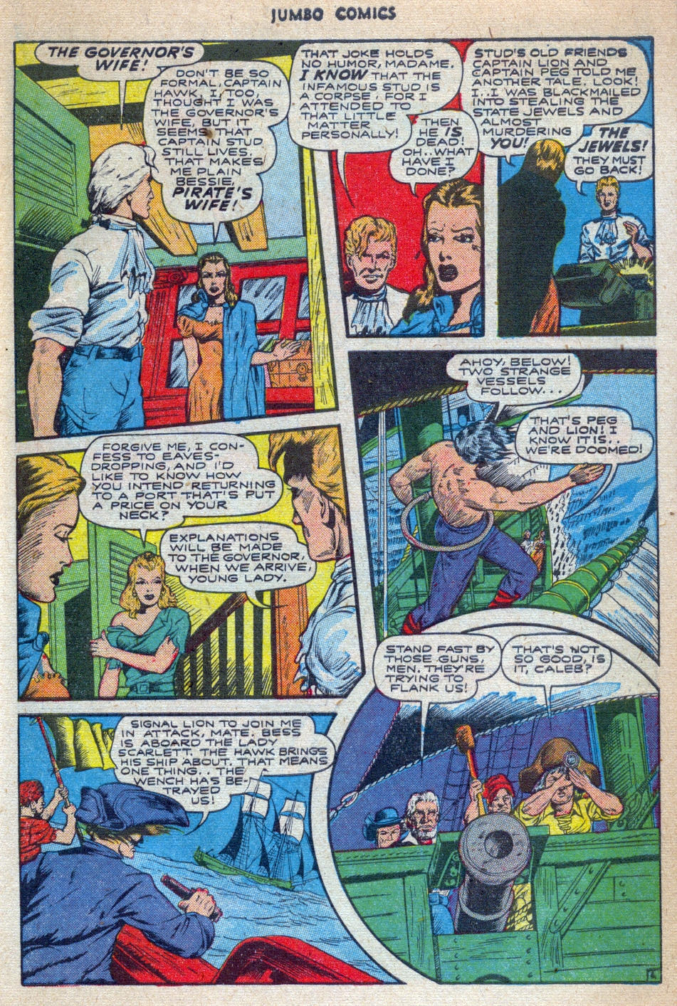 Read online Jumbo Comics comic -  Issue #76 - 39