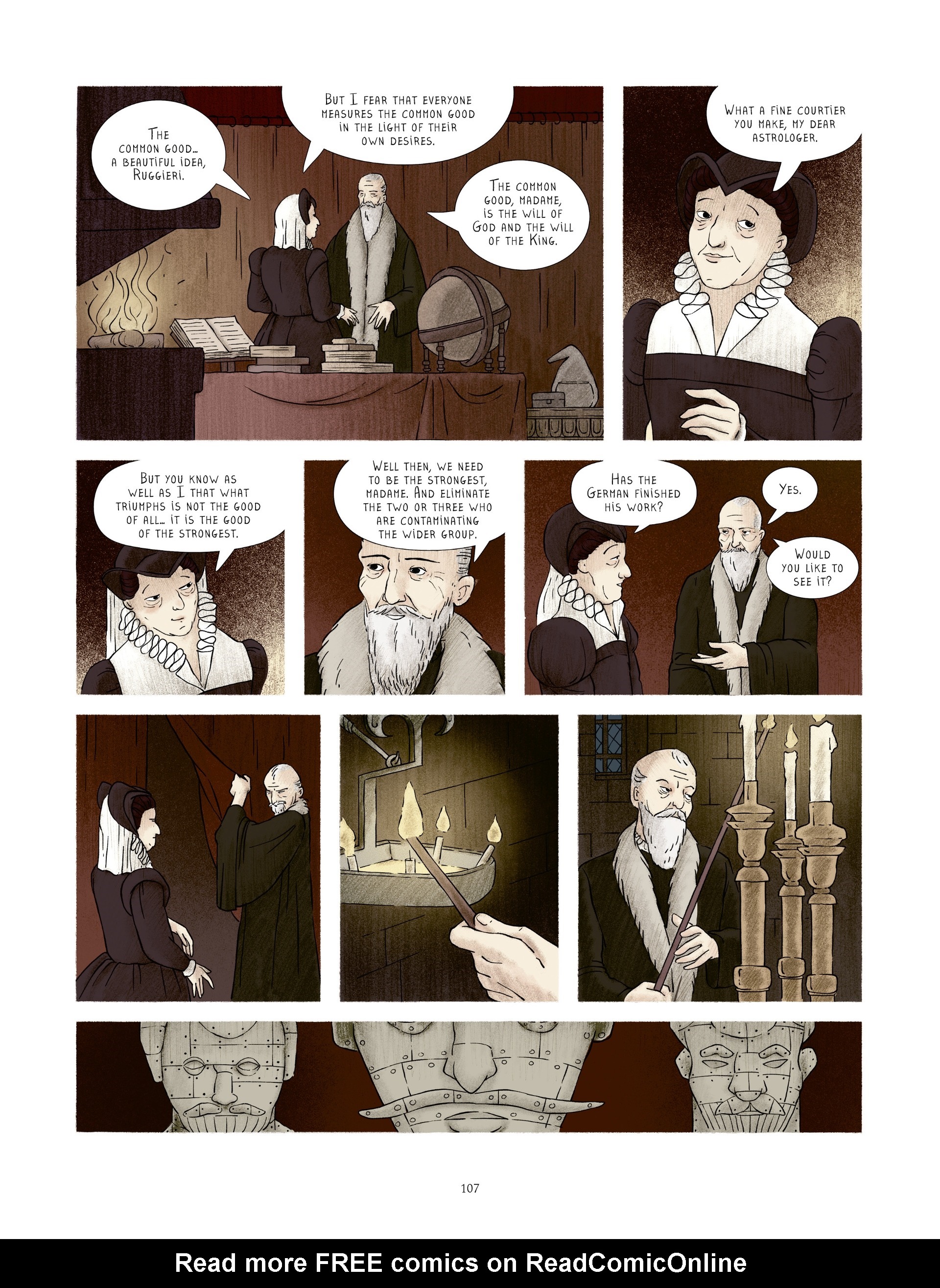 Read online Catherine de' Medici, The Flying Squadron: The Good Girl comic -  Issue # TPB - 104