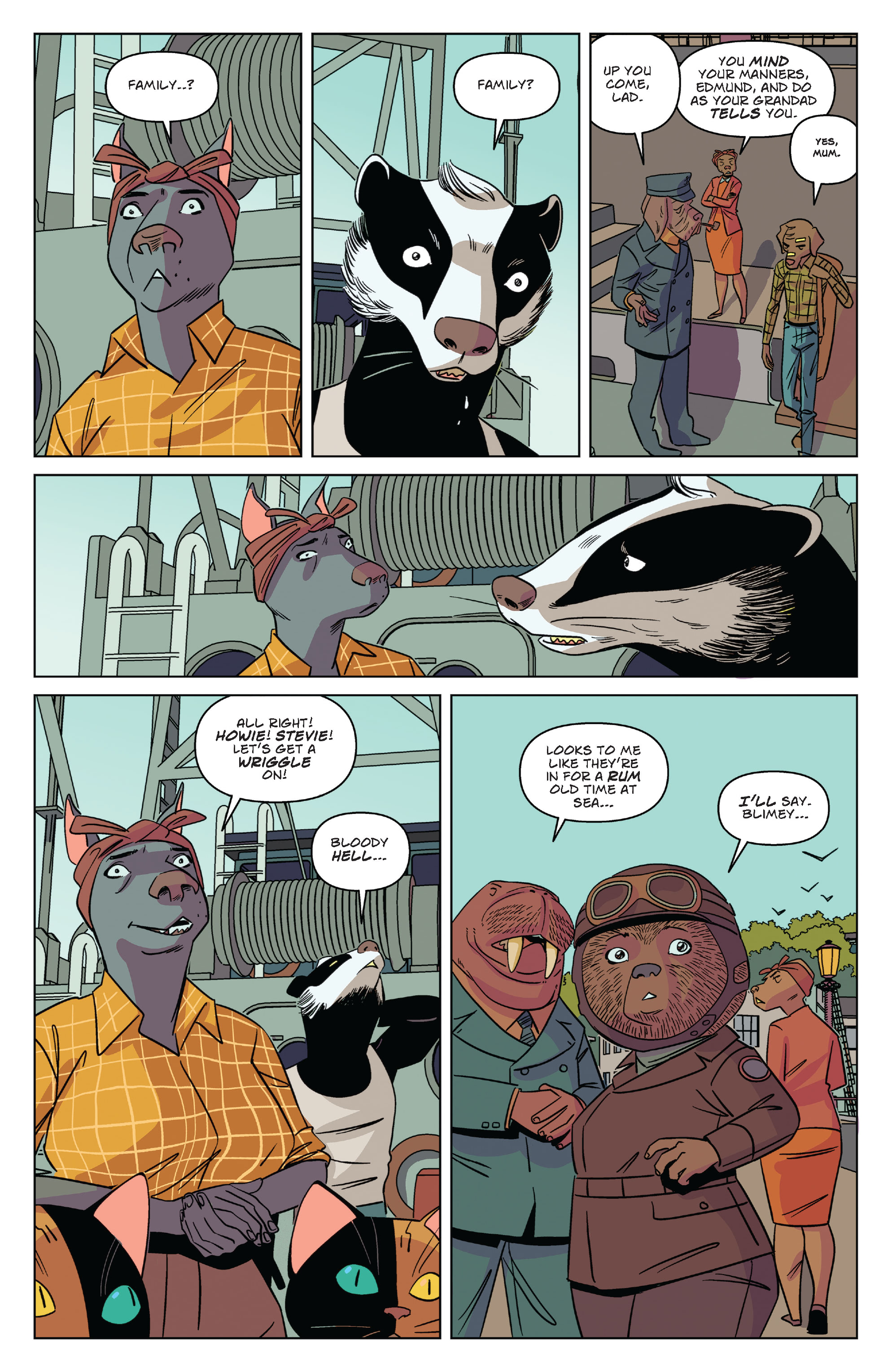 Read online Wild's End (2023) comic -  Issue #1 - 10