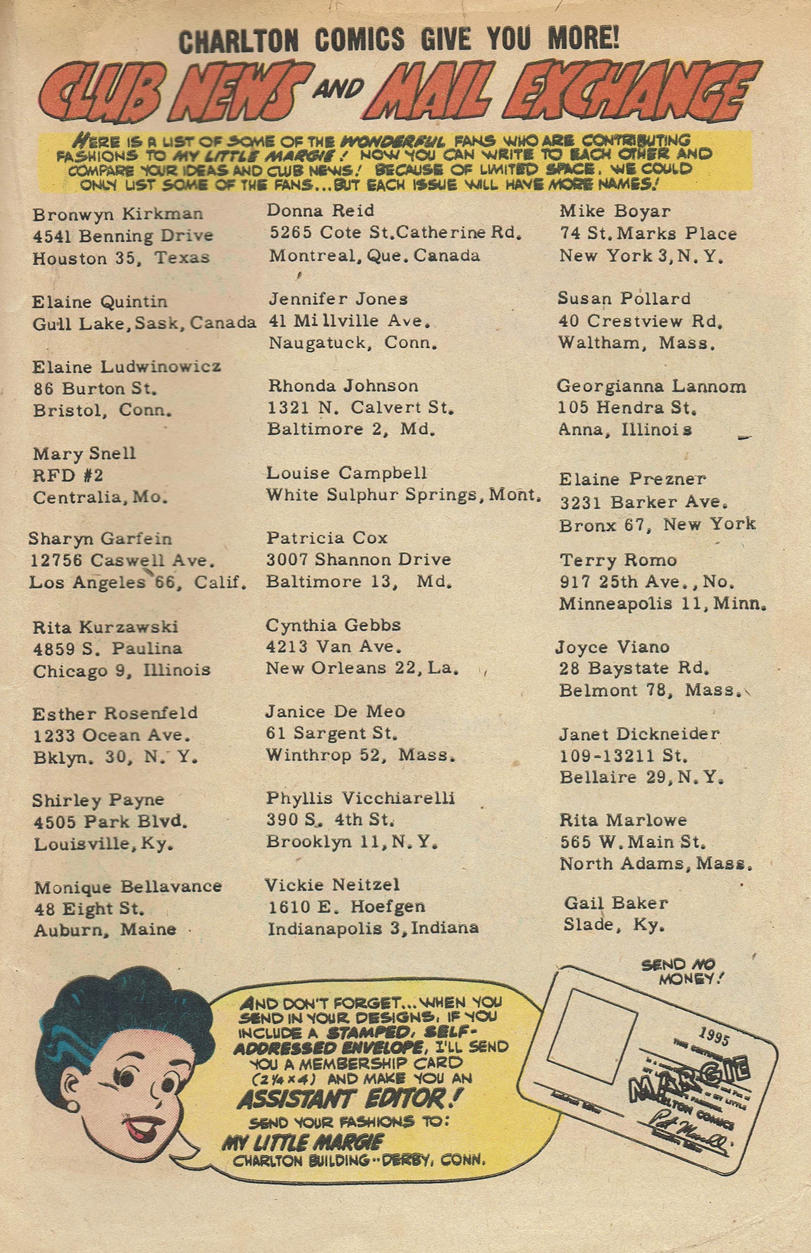 Read online My Little Margie (1954) comic -  Issue #33 - 33