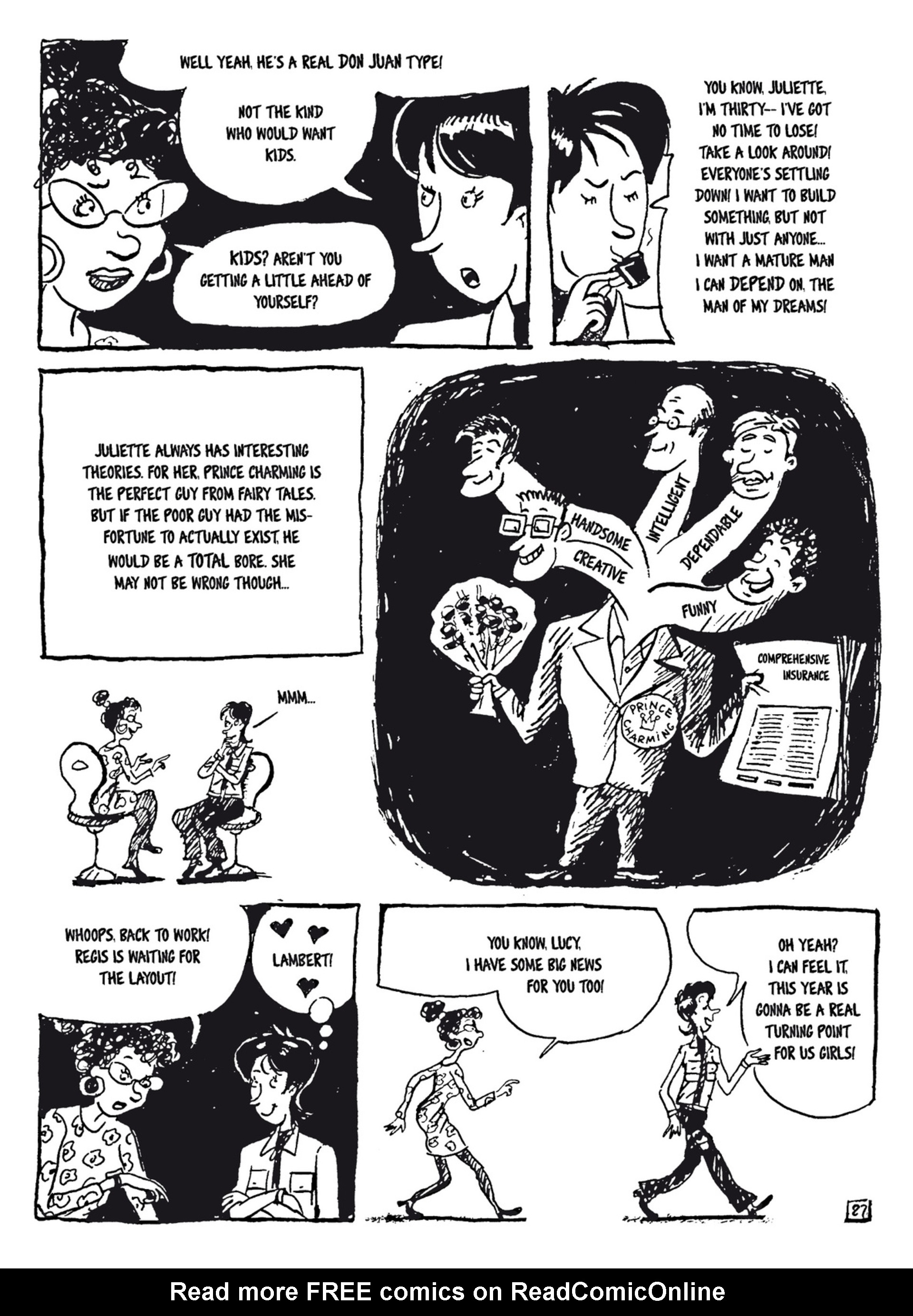 Read online Bluesy Lucy - The Existential Chronicles of a Thirtysomething comic -  Issue #1 - 29