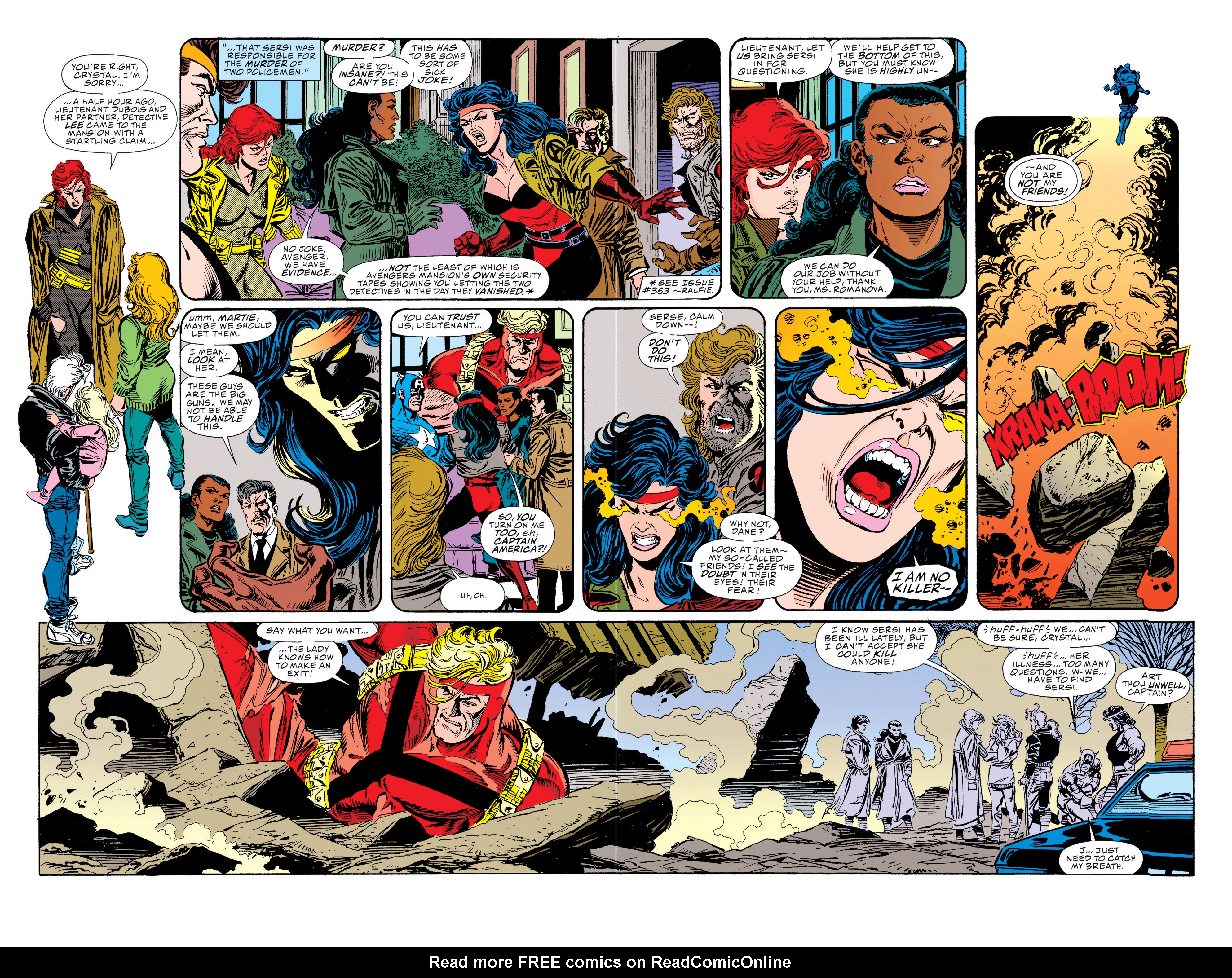 Read online The Avengers (1963) comic -  Issue #373 - 6