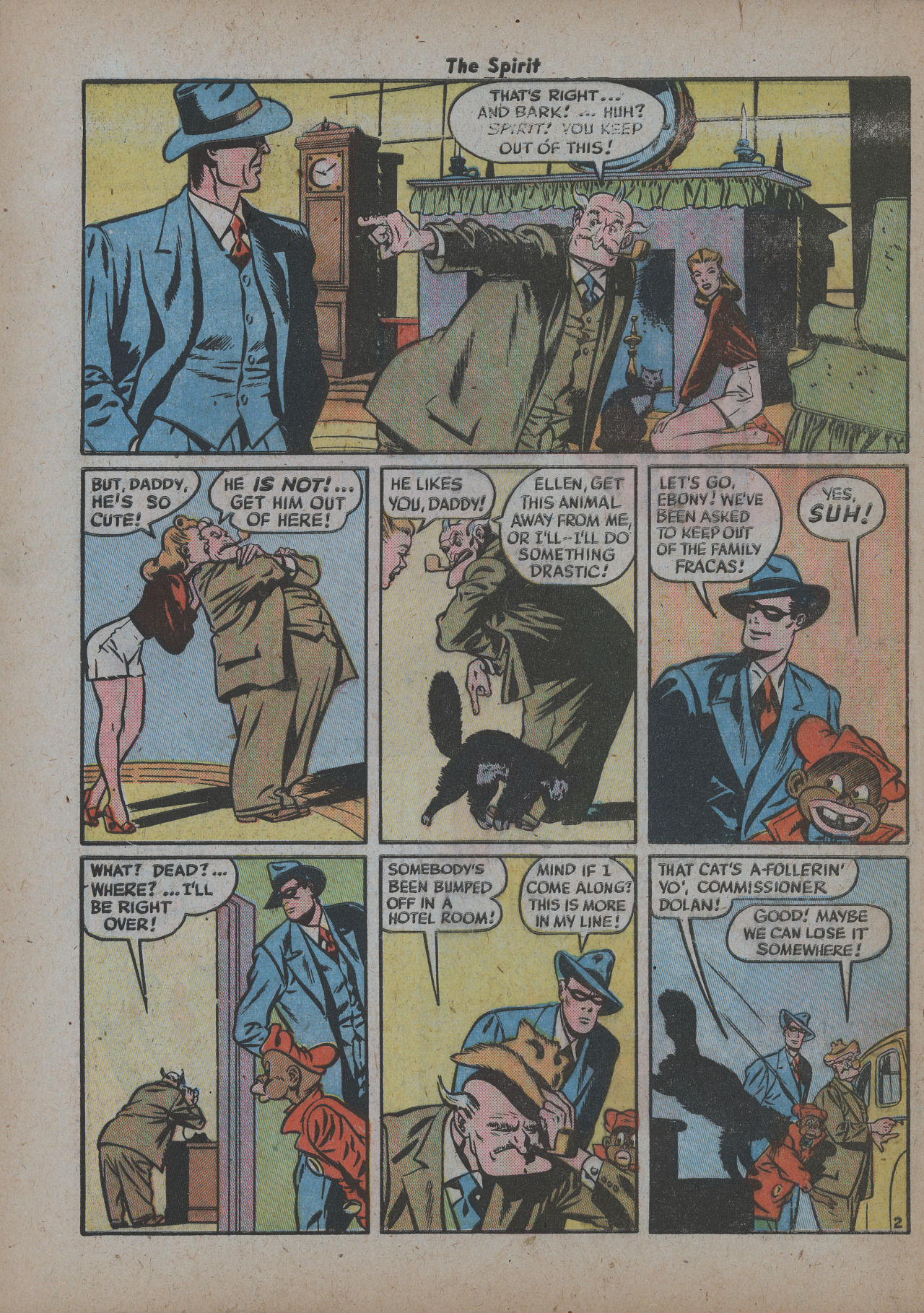 Read online The Spirit (1944) comic -  Issue #16 - 4