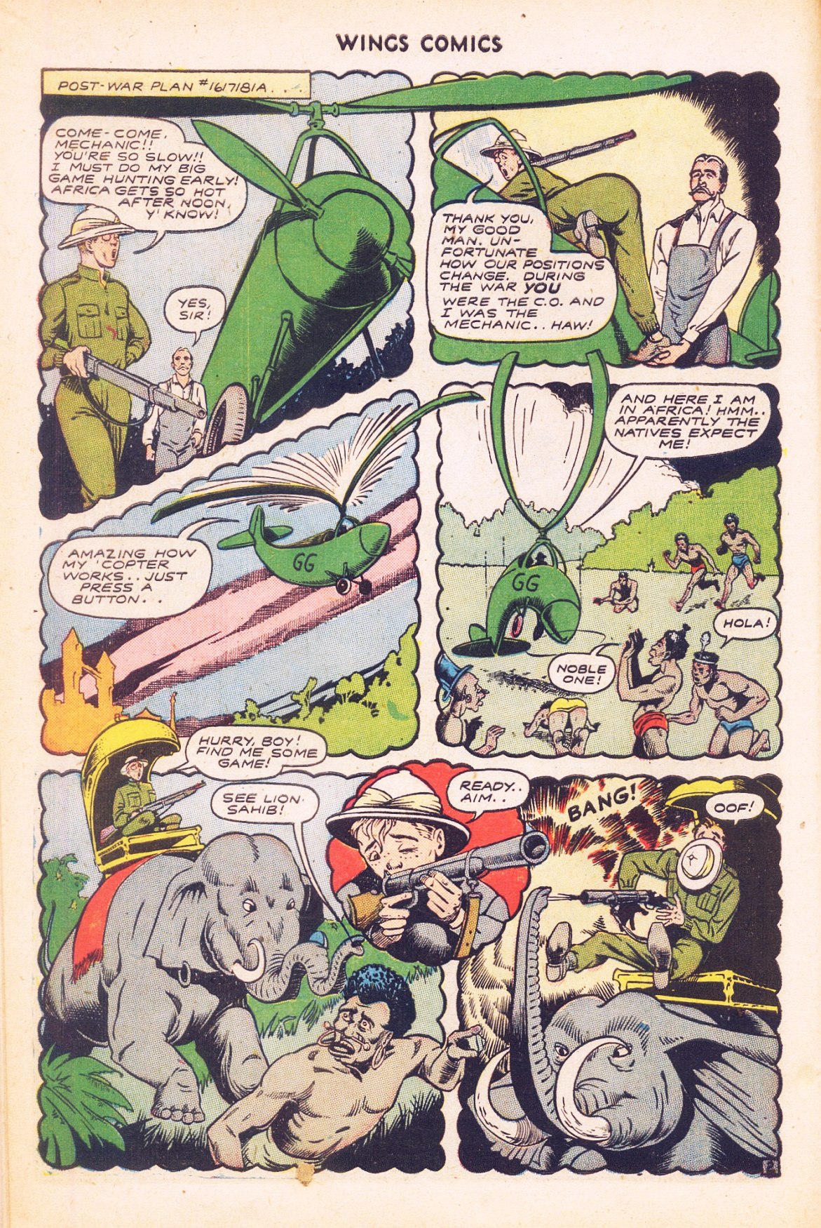 Read online Wings Comics comic -  Issue #58 - 14