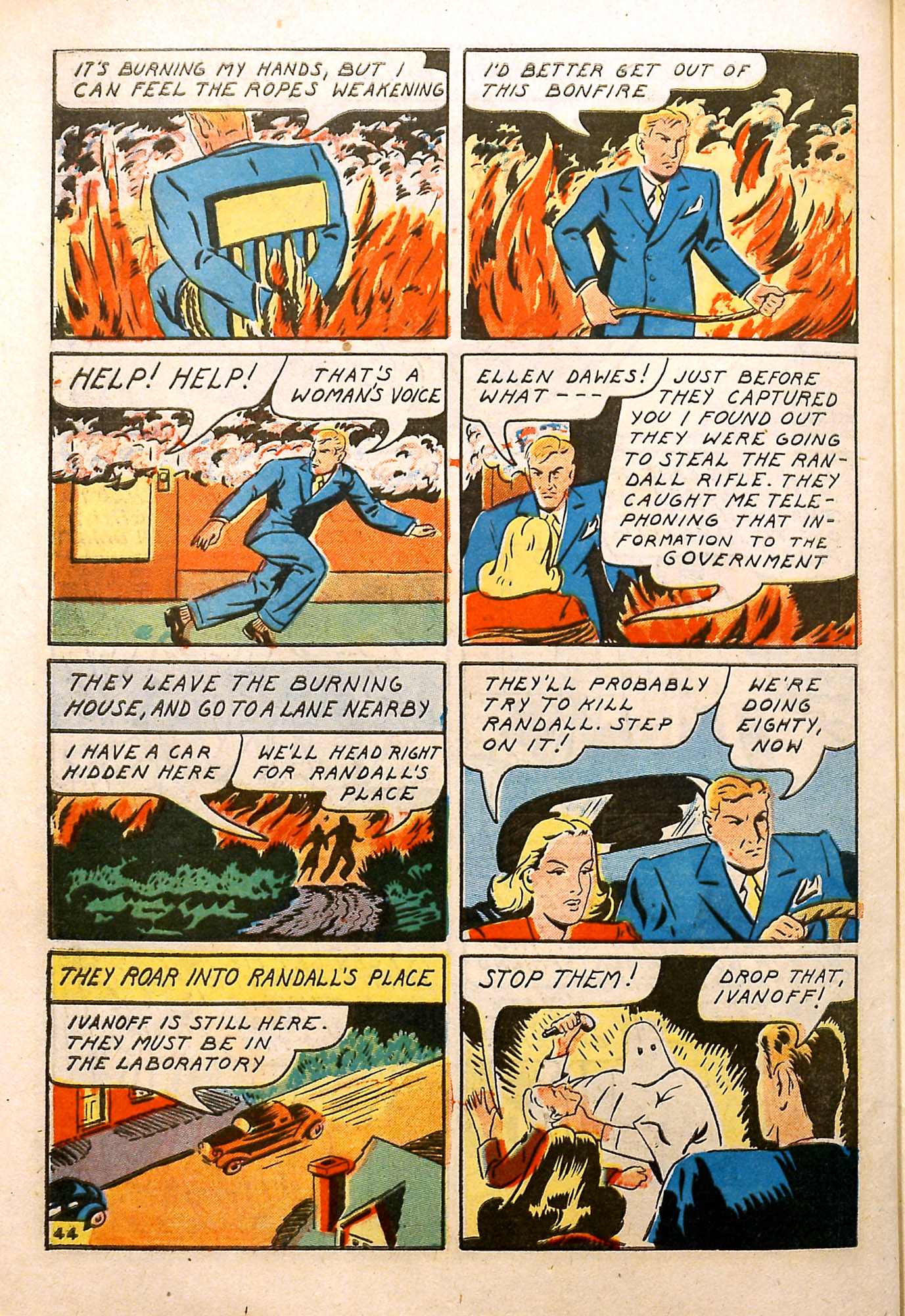 Read online Super-Mystery Comics comic -  Issue #3 - 45