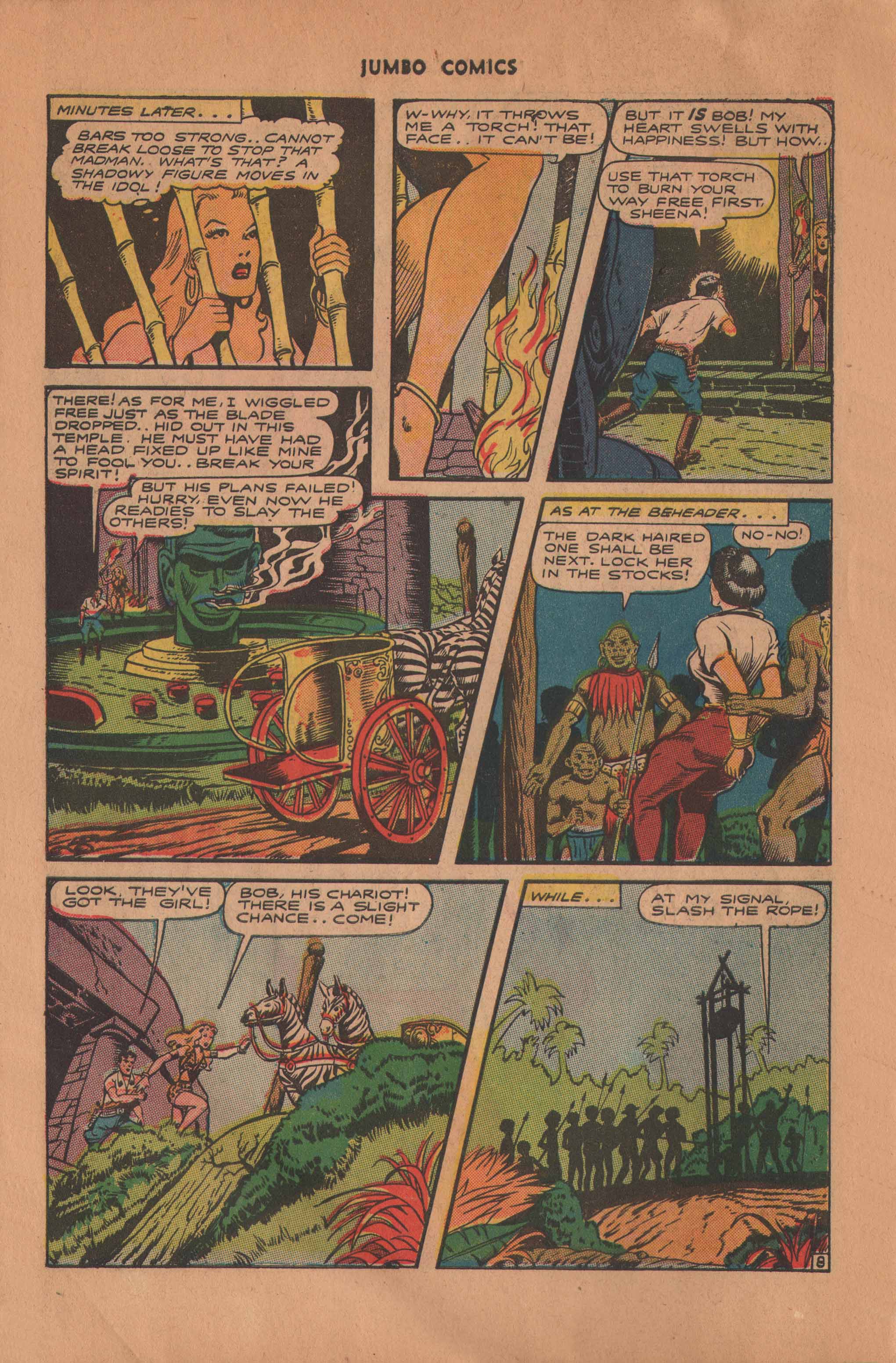 Read online Jumbo Comics comic -  Issue #80 - 10