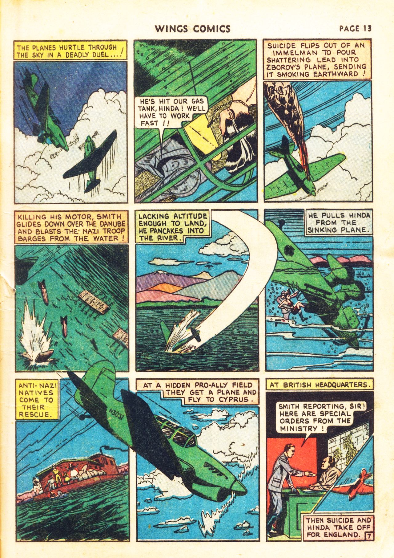 Read online Wings Comics comic -  Issue #11 - 15