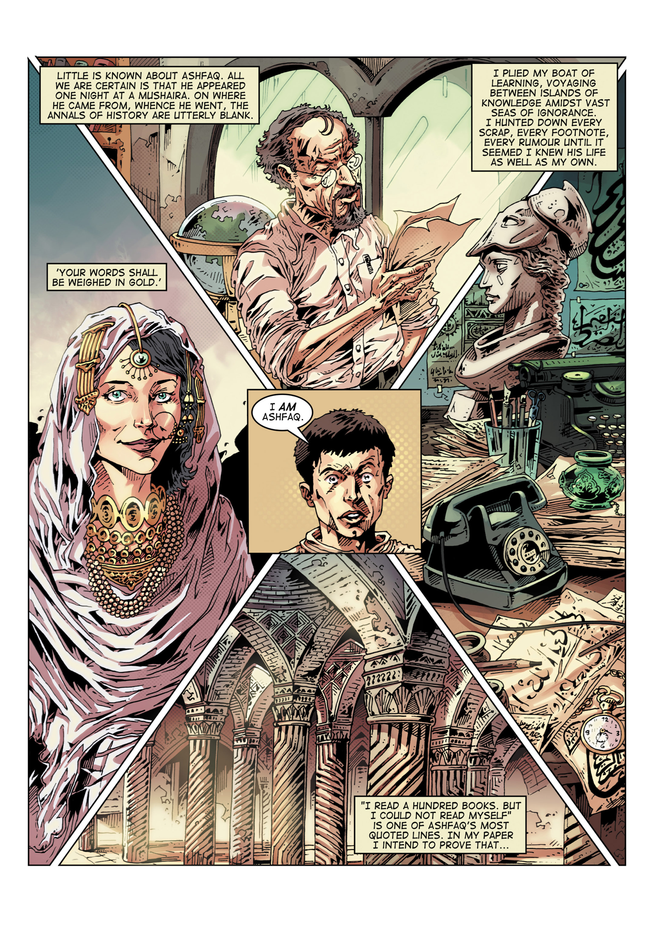 Read online Hyderabad: A Graphic Novel comic -  Issue # TPB - 31