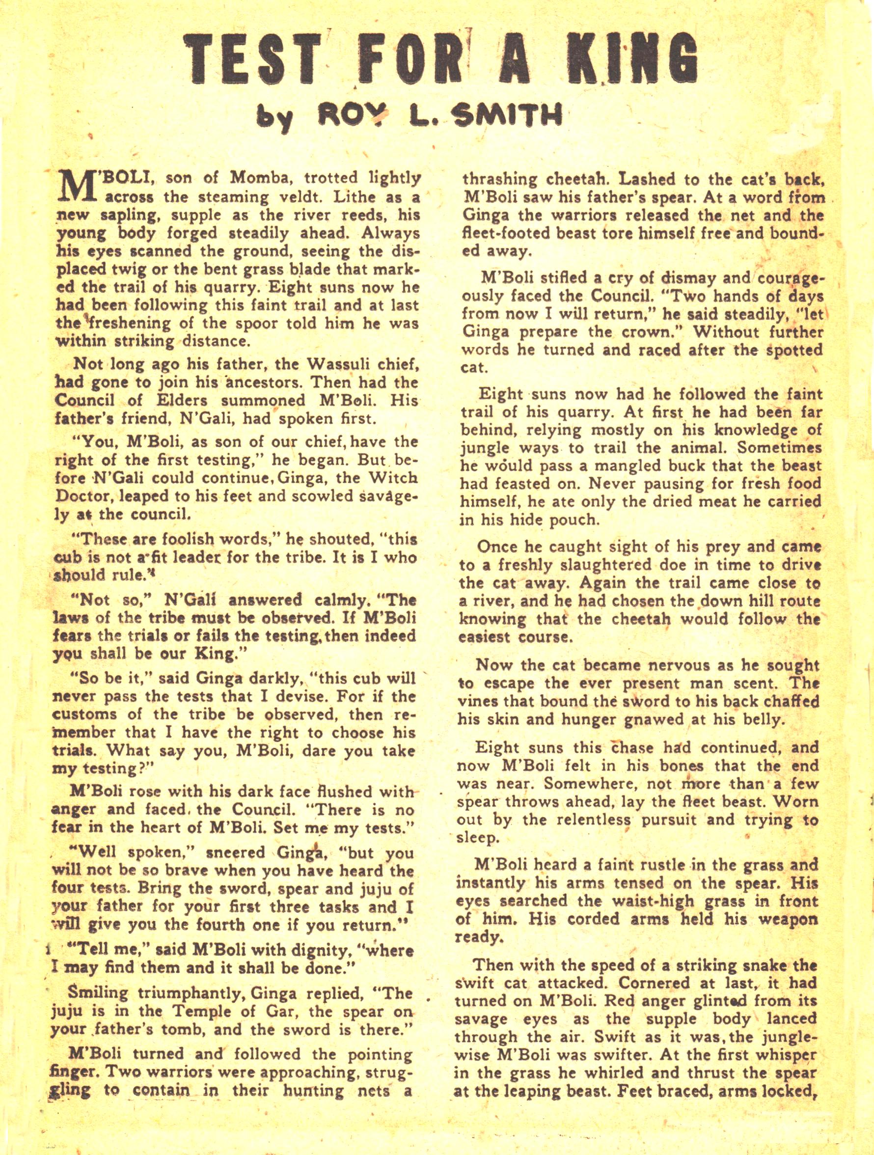 Read online Wambi Jungle Boy comic -  Issue #12 - 16