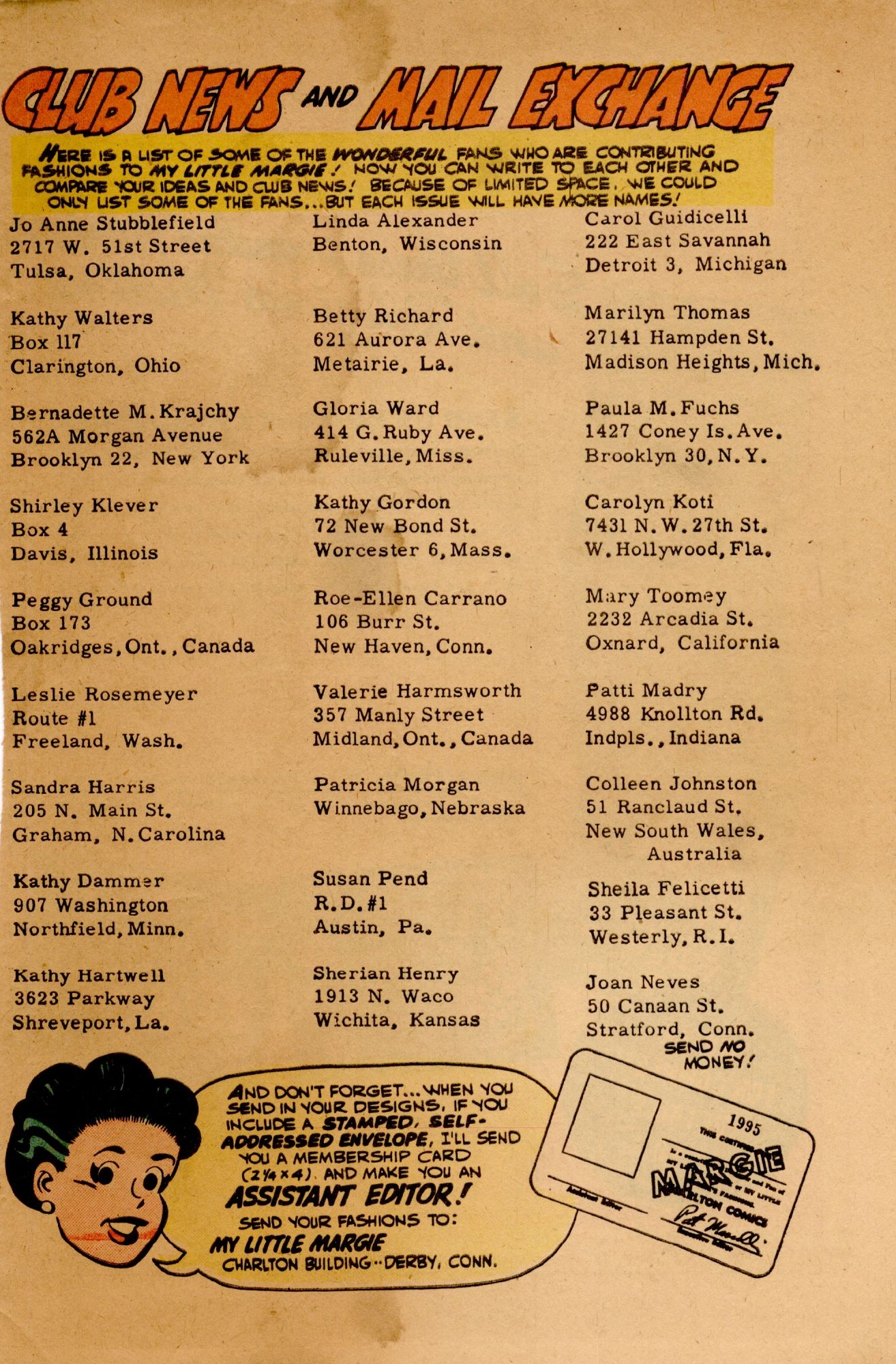 Read online My Little Margie (1954) comic -  Issue #32 - 34