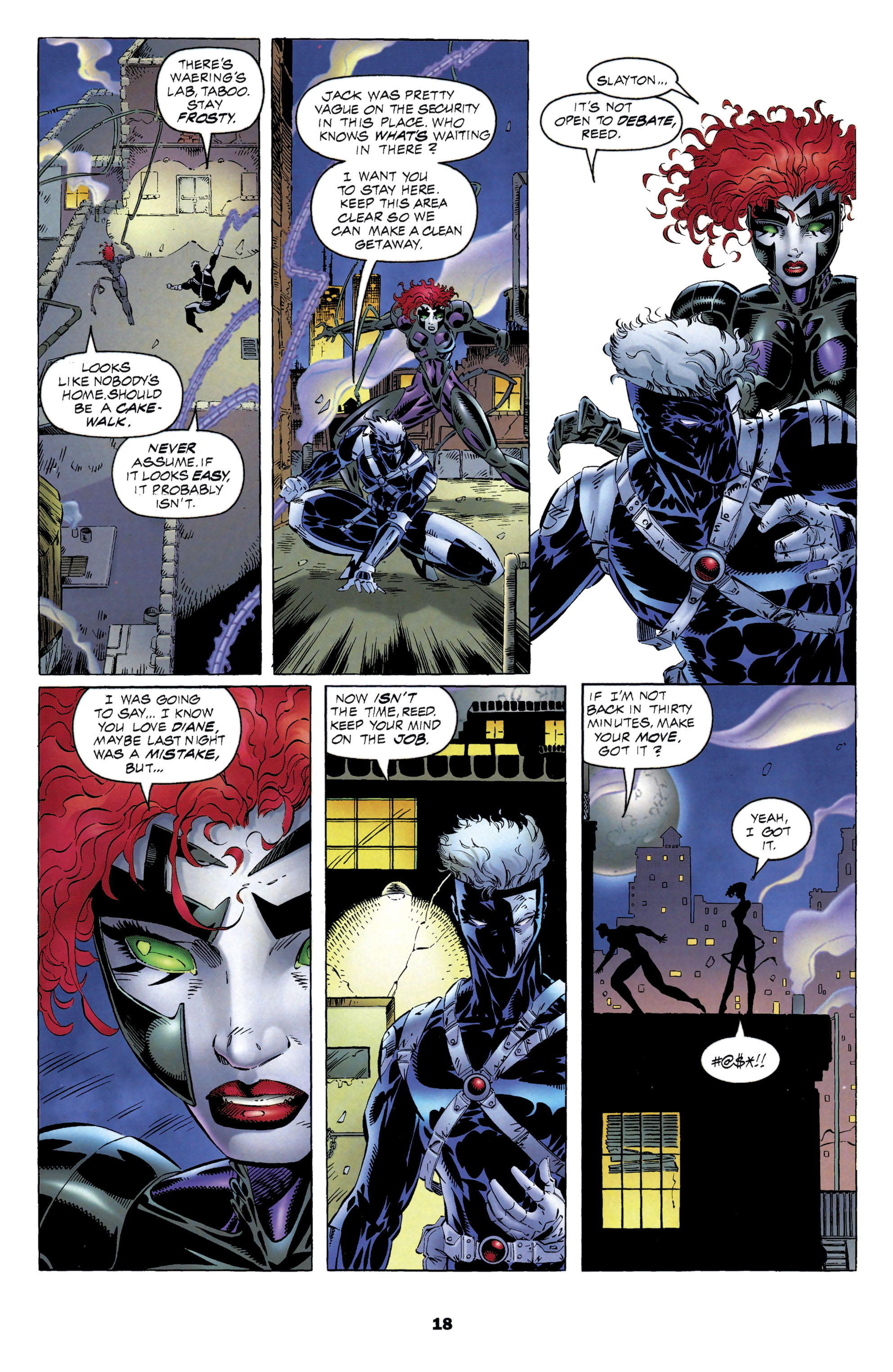 Read online Backlash comic -  Issue #4 - 19